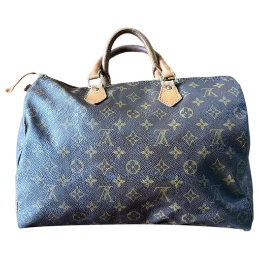 Speedy leather handbag