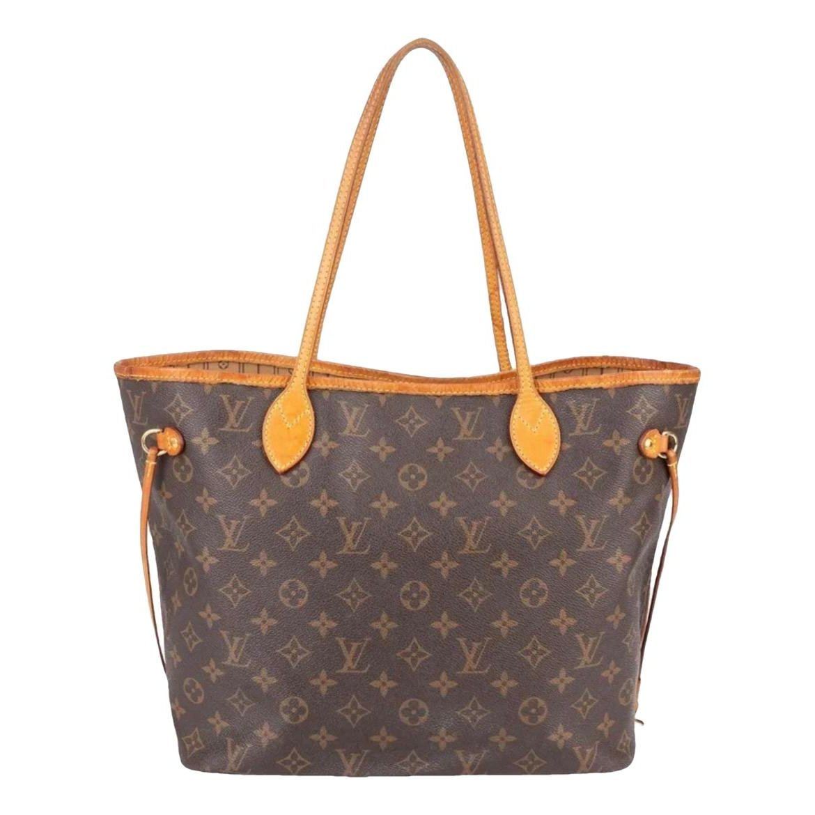 Neverfull leather tote