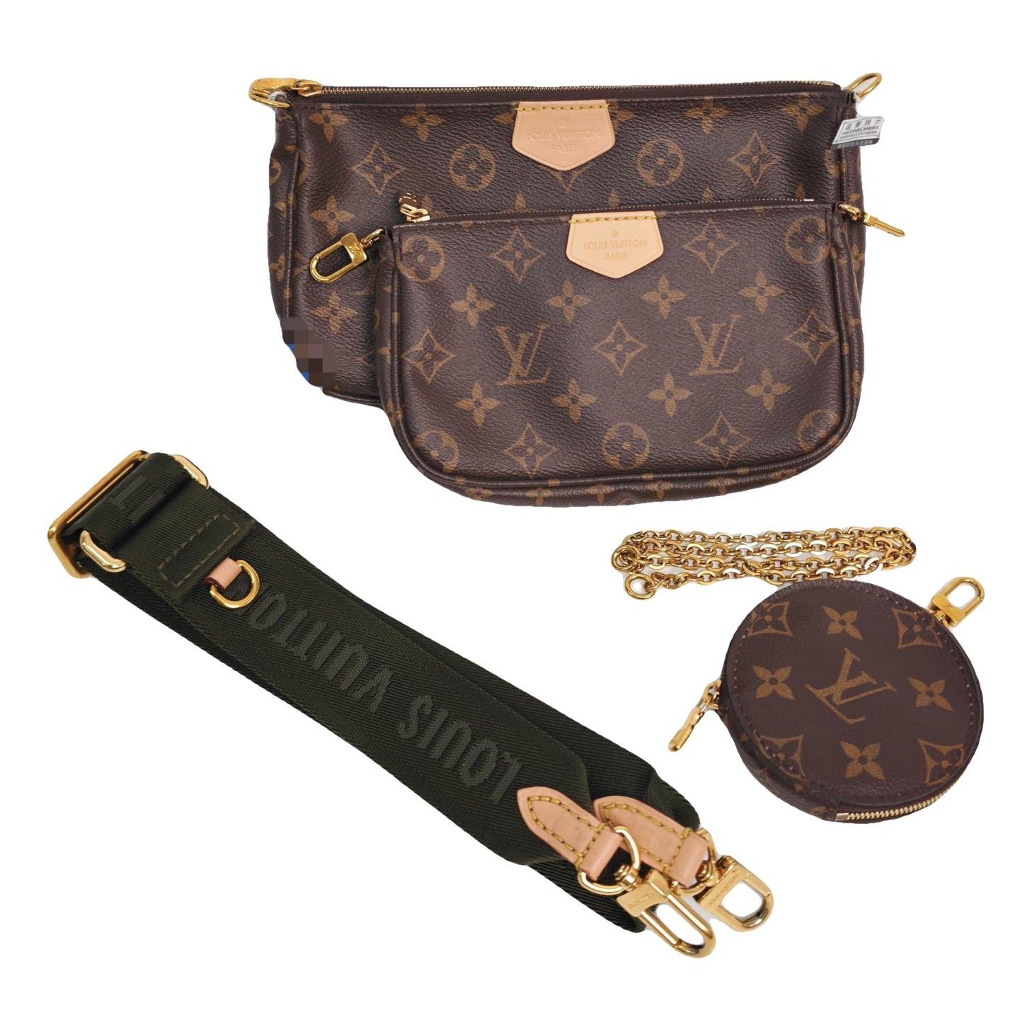 Multi Pochette Accessoires leather handbag