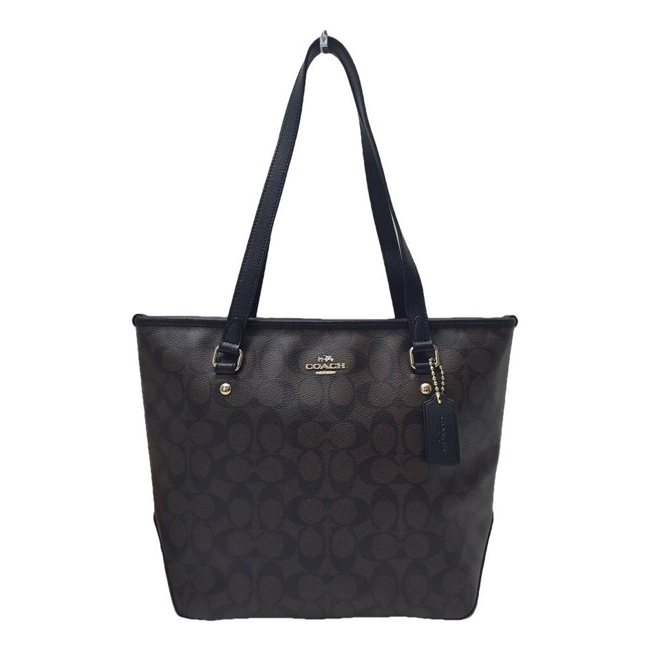 Leather tote