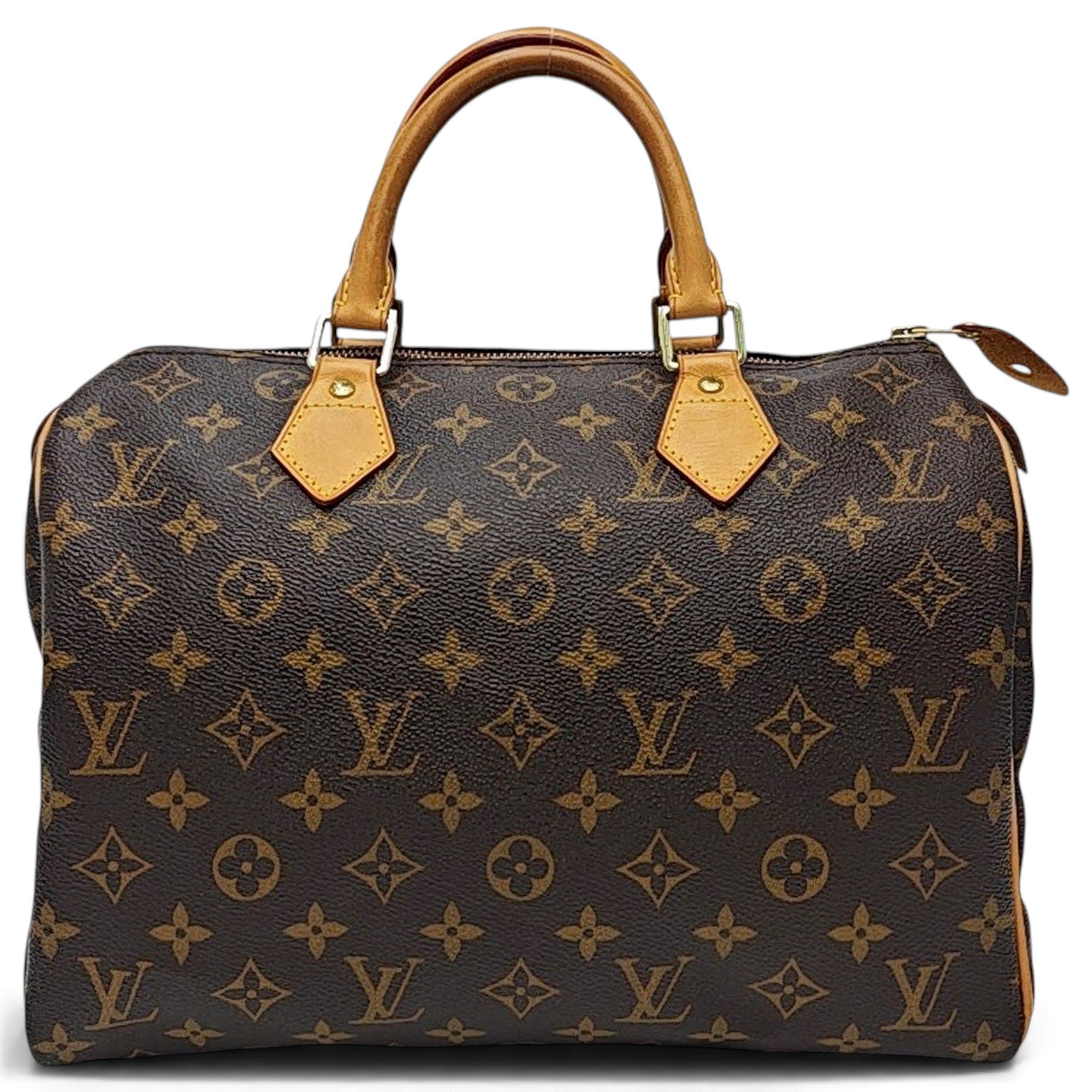 Nano Speedy / Mini HL leather handbag