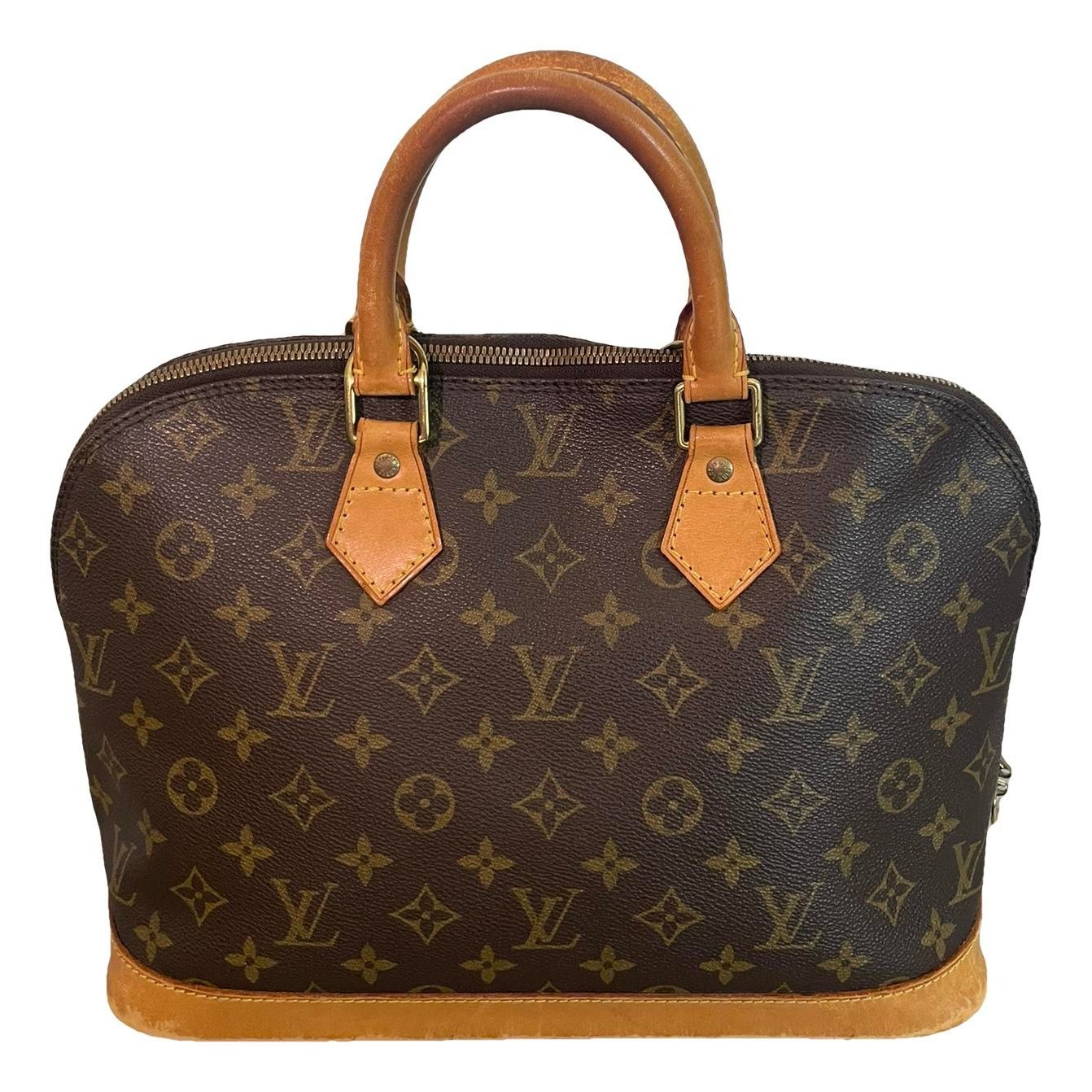 Alma leather handbag