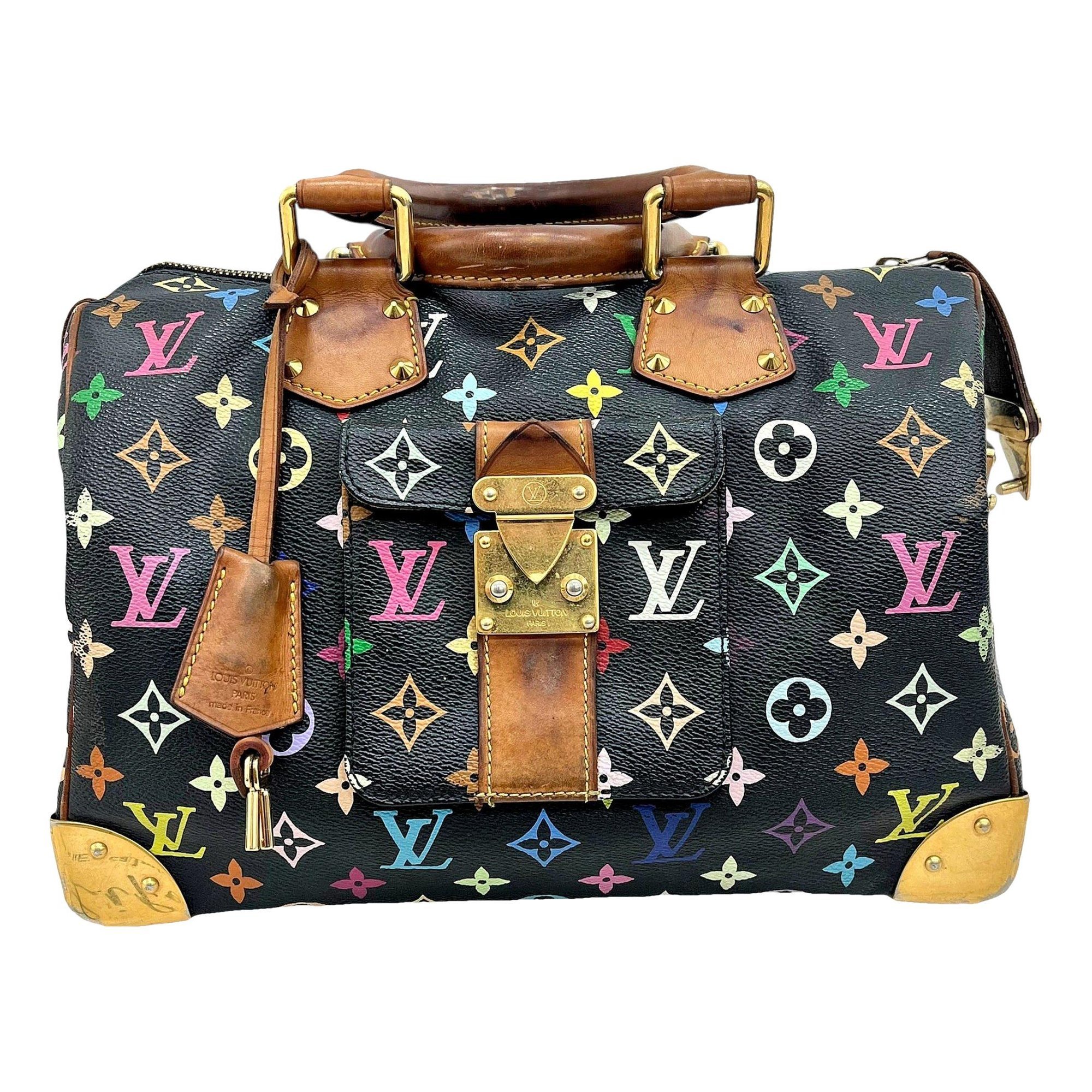 Speedy leather handbag