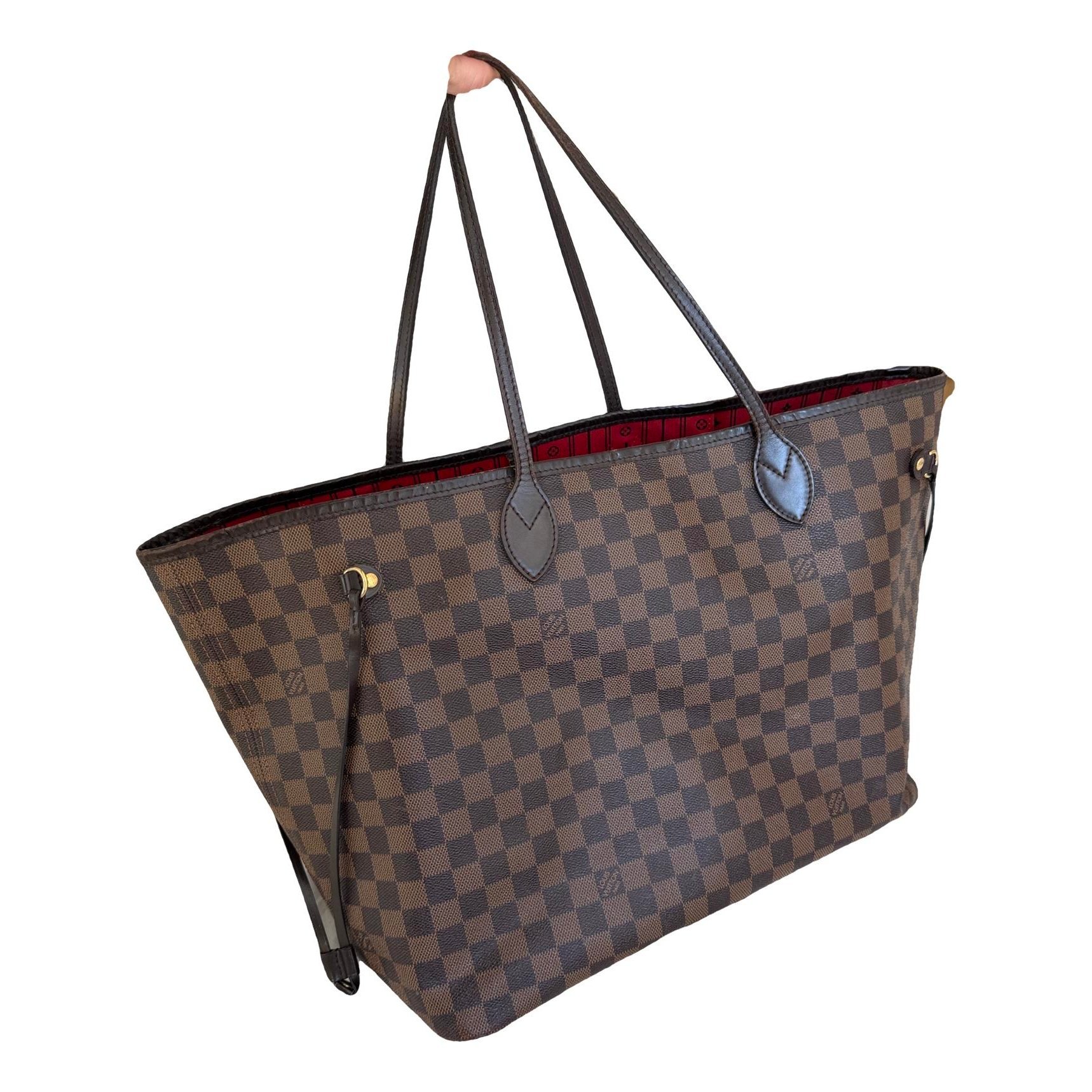 Neverfull leather tote