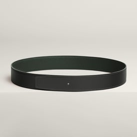 Reversible leather strap 38 mm