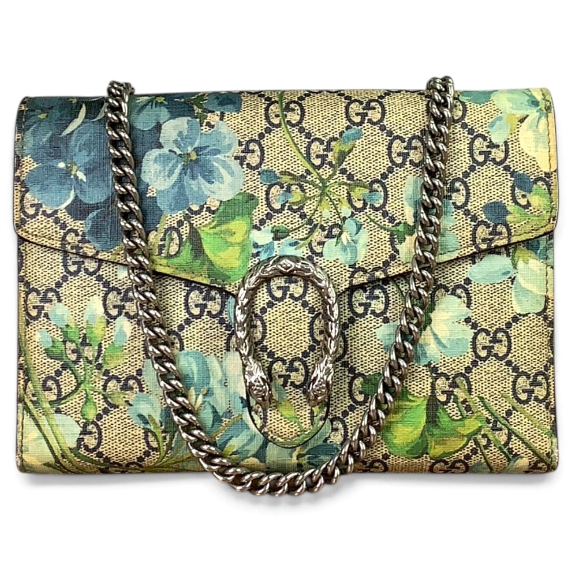 Dionysus Chain Wallet leather crossbody bag