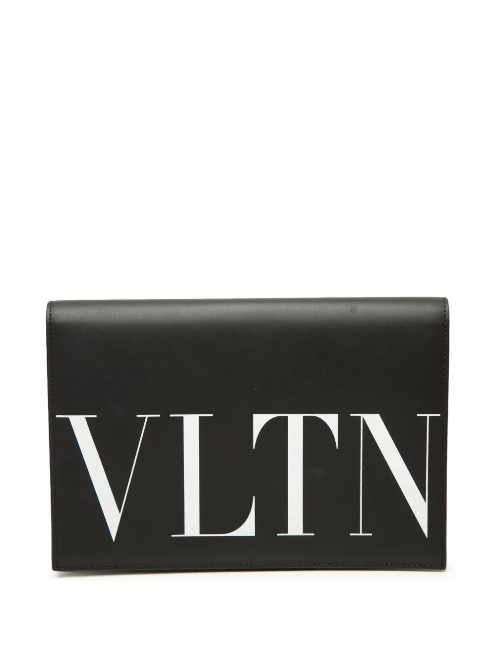 Valentino Garavani 2018-2026 Leather VLTN Flap clutch bag