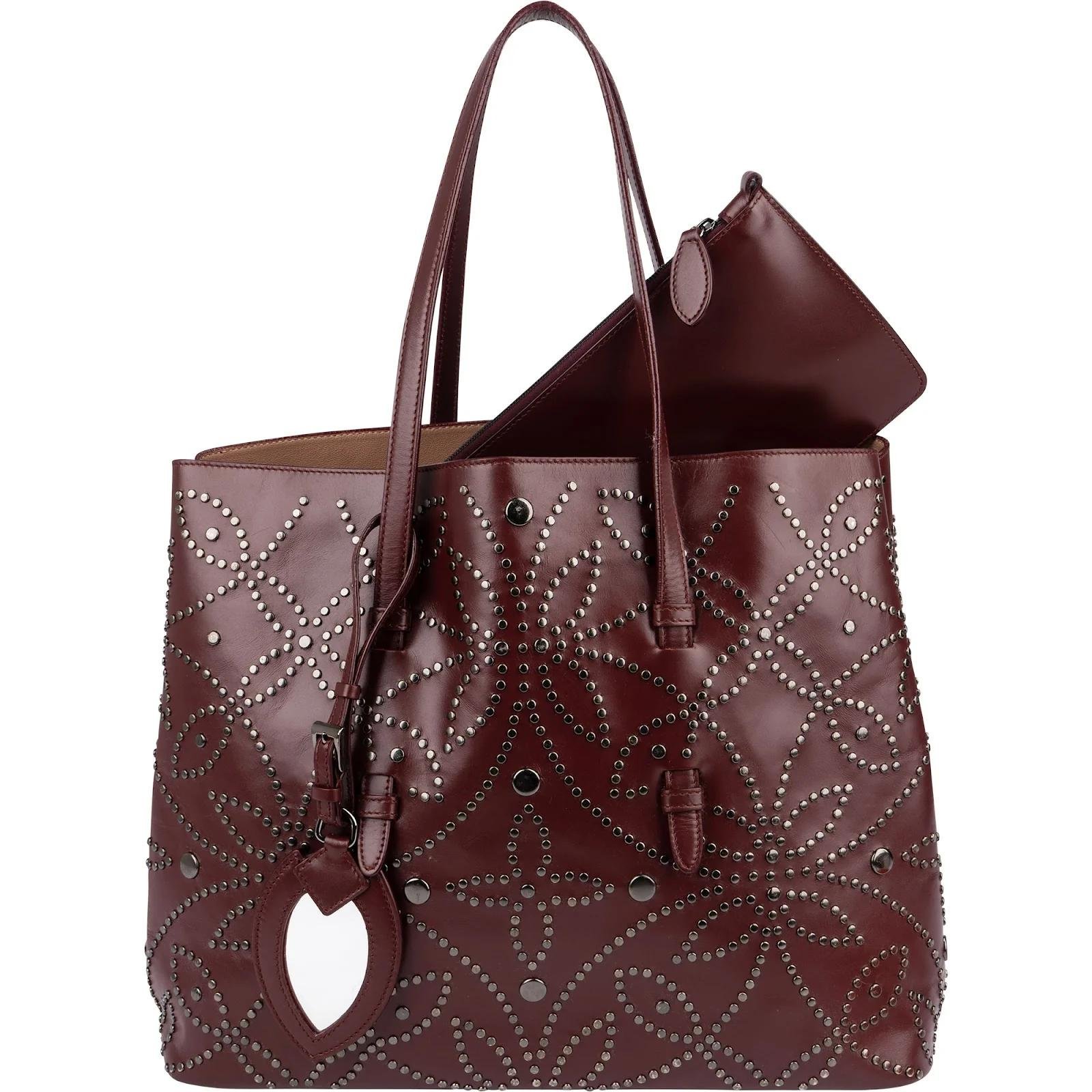 Alaia Mina leather handbag