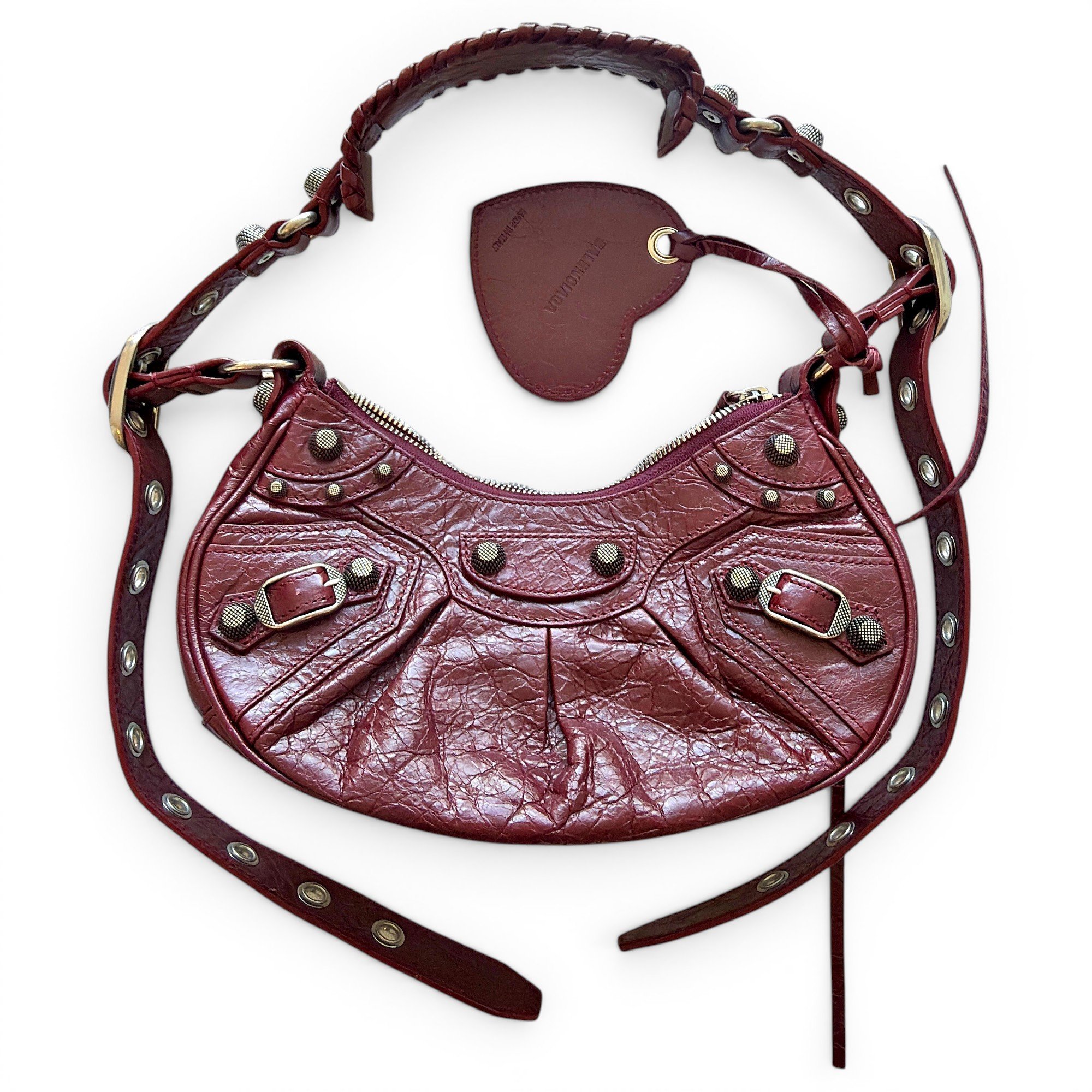 Le Cagole leather handbag