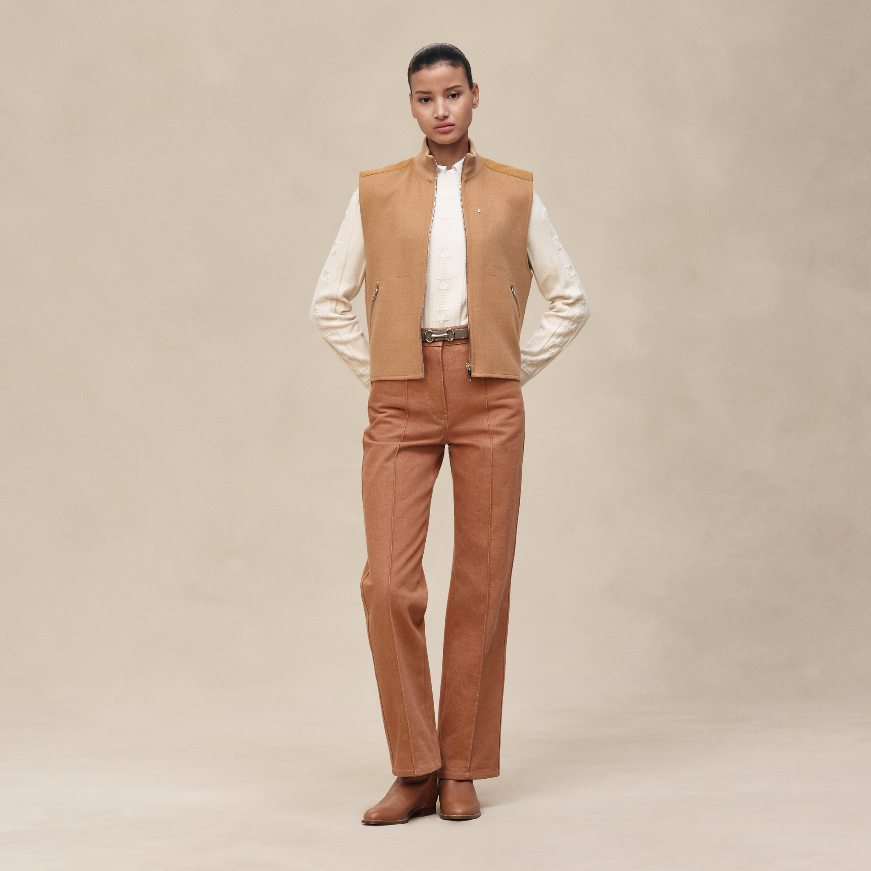 "Chaine d'Ancre" sleeveless vest