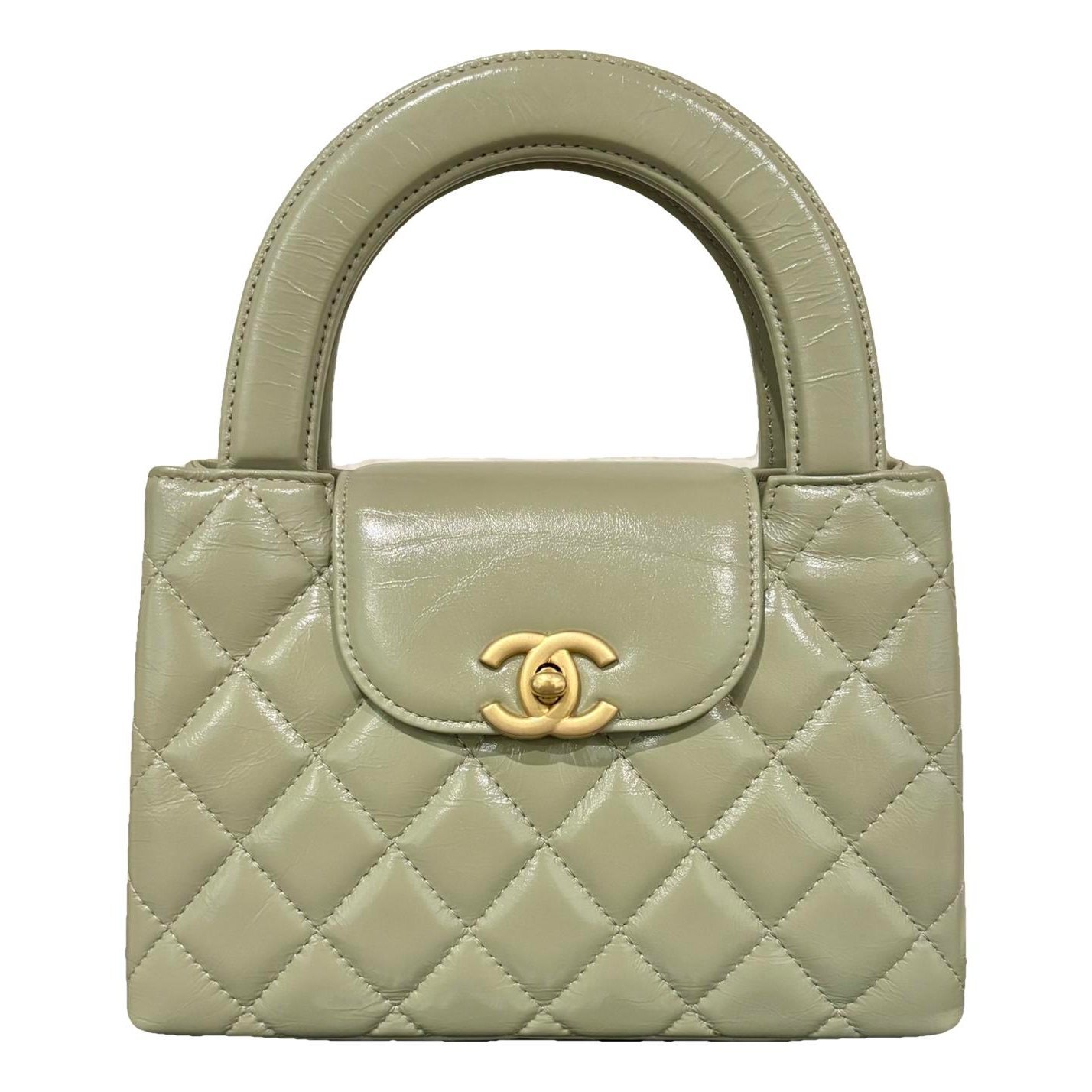 Mini Shopping leather crossbody bag