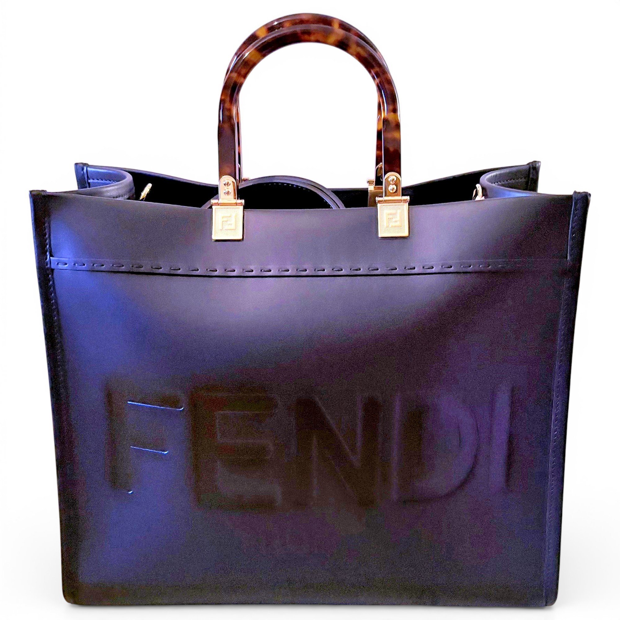 Sunshine leather tote