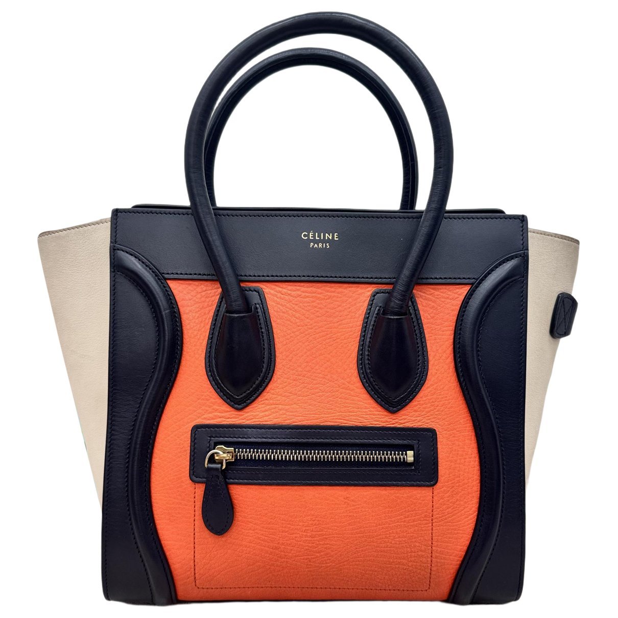 Luggage leather handbag