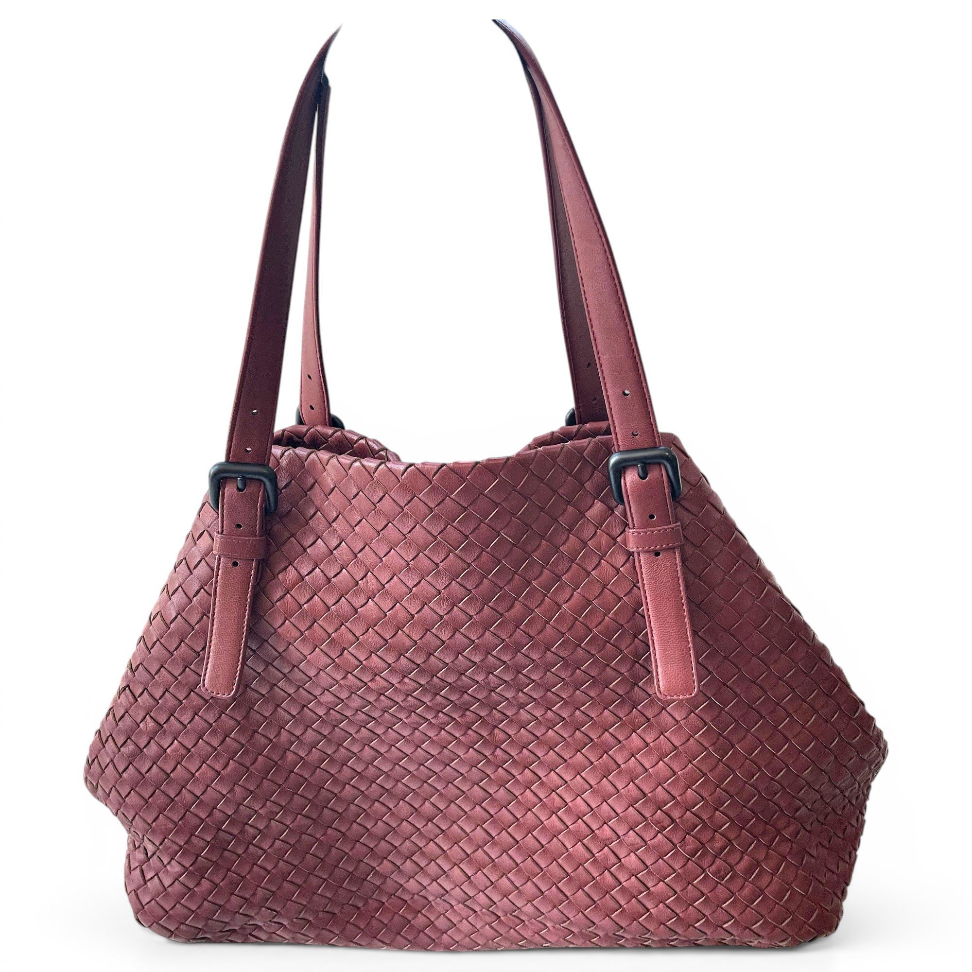 Fourre-Tout leather handbag