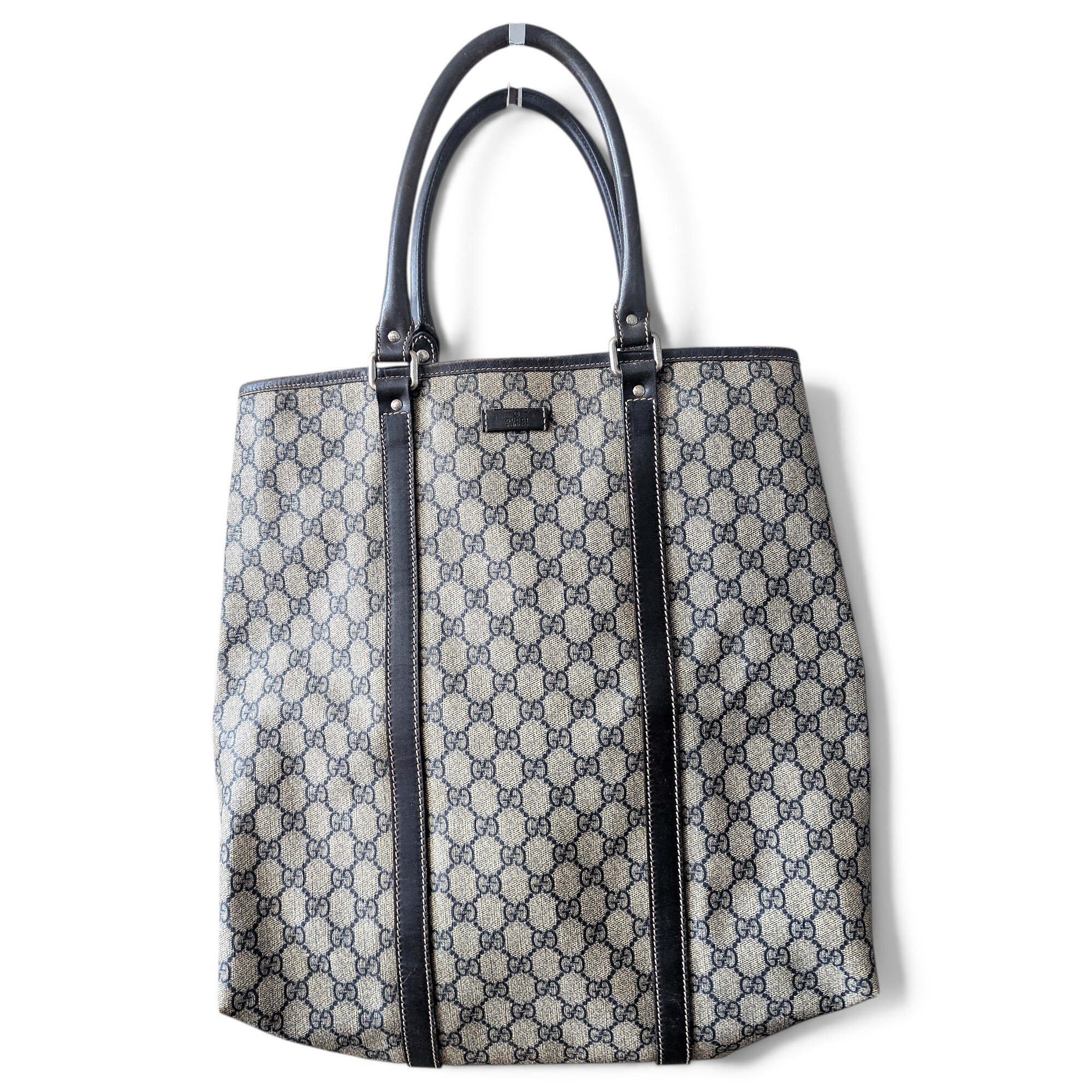 Leather tote
