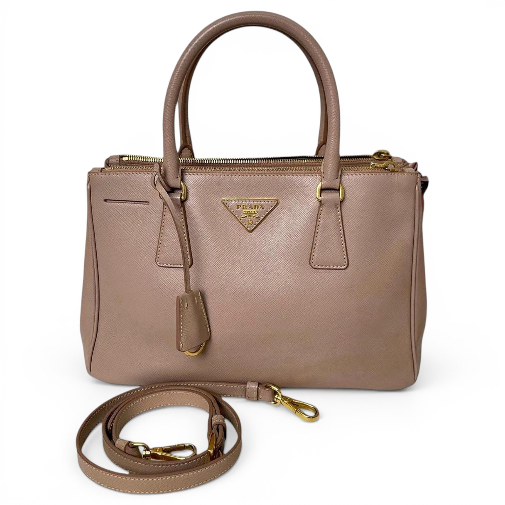 Galleria leather handbag