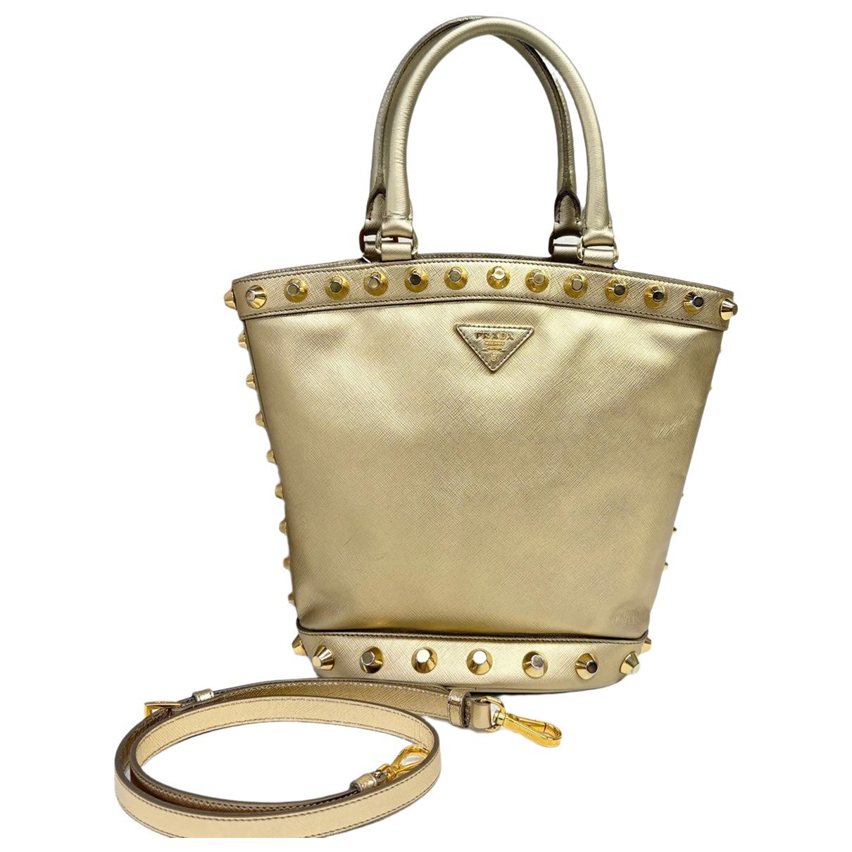 Leather handbag
