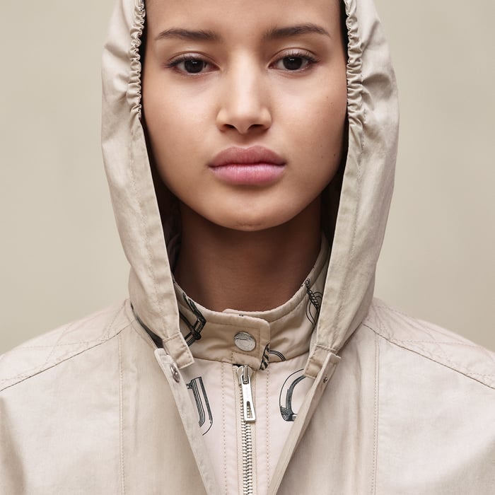 Beige Pierre d'Istrie "Cahier Du Colporteur" Modular Jacket