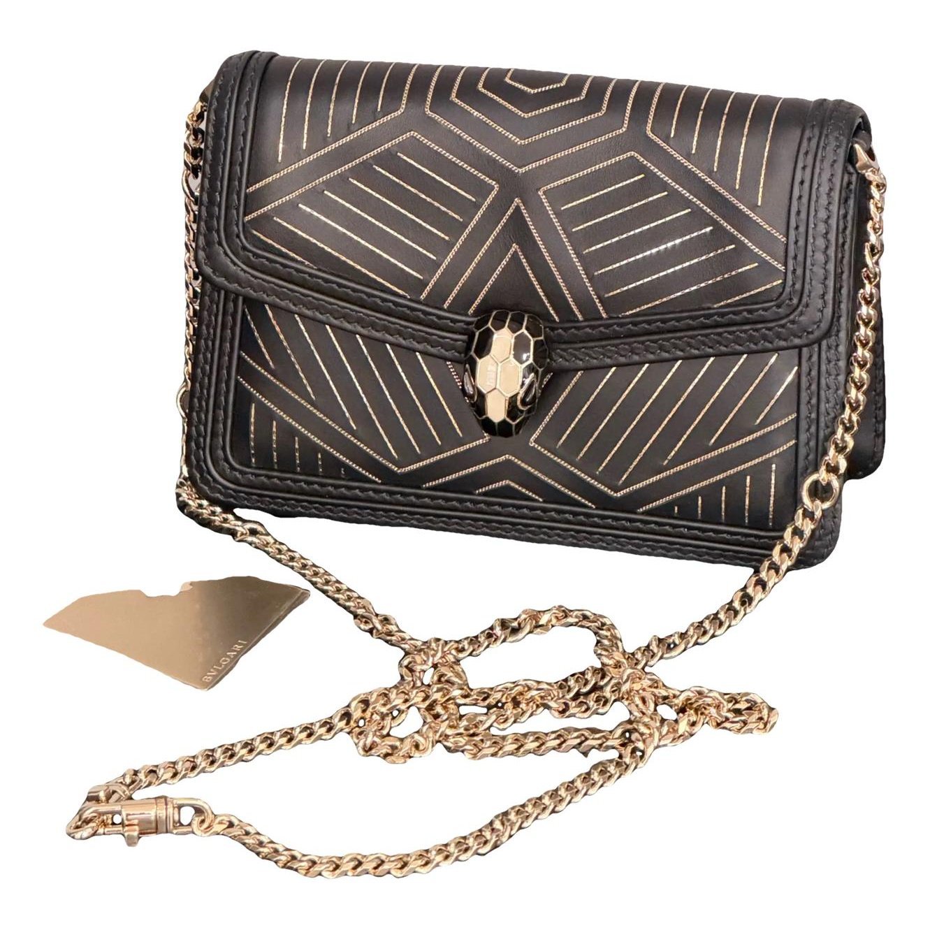 Serpenti leather crossbody bag