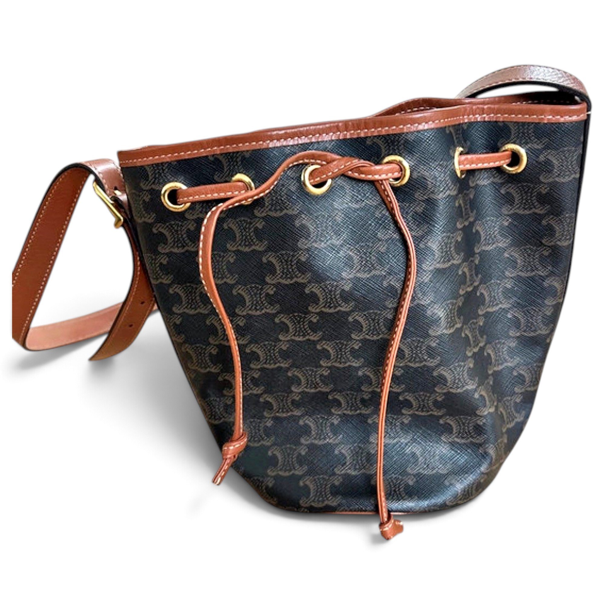 SAC SEAU leather handbag