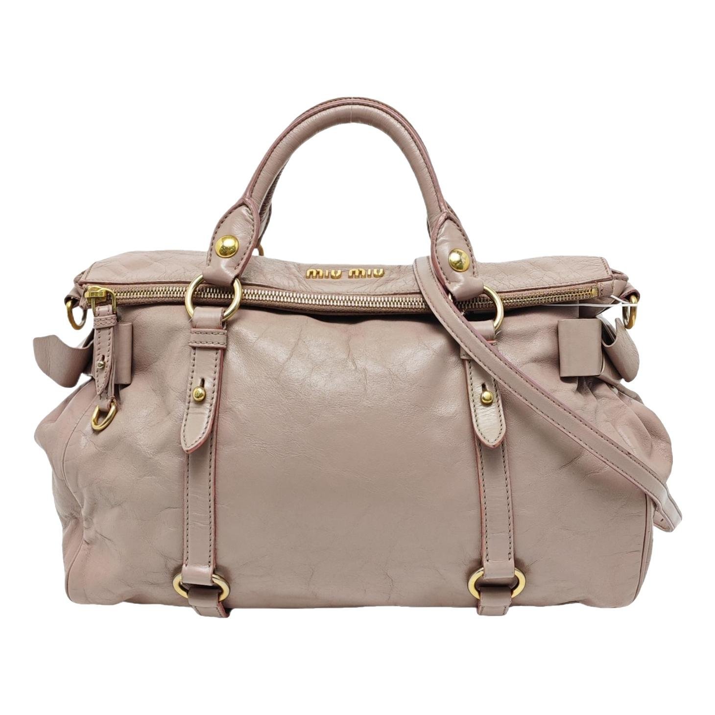 Vitello leather handbag