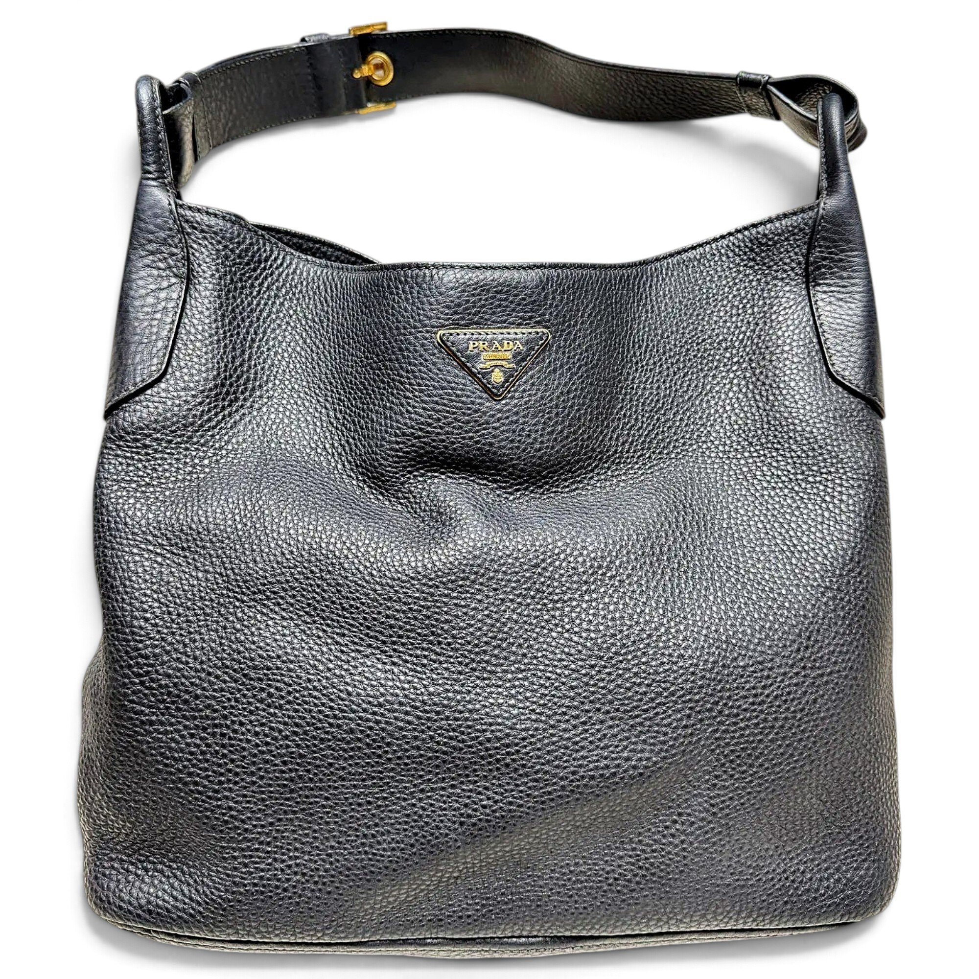 Panier leather handbag