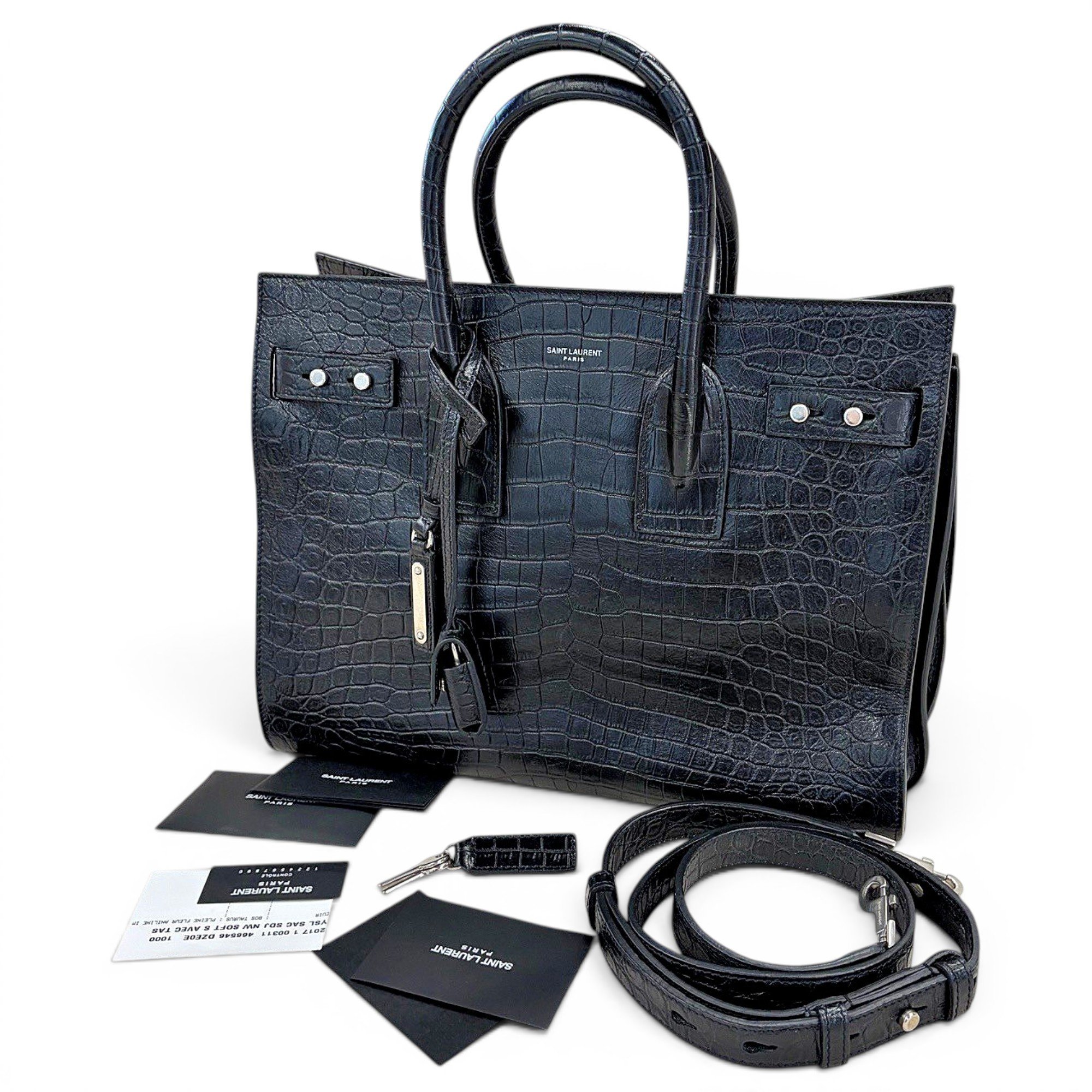 Sac de Jour leather handbag