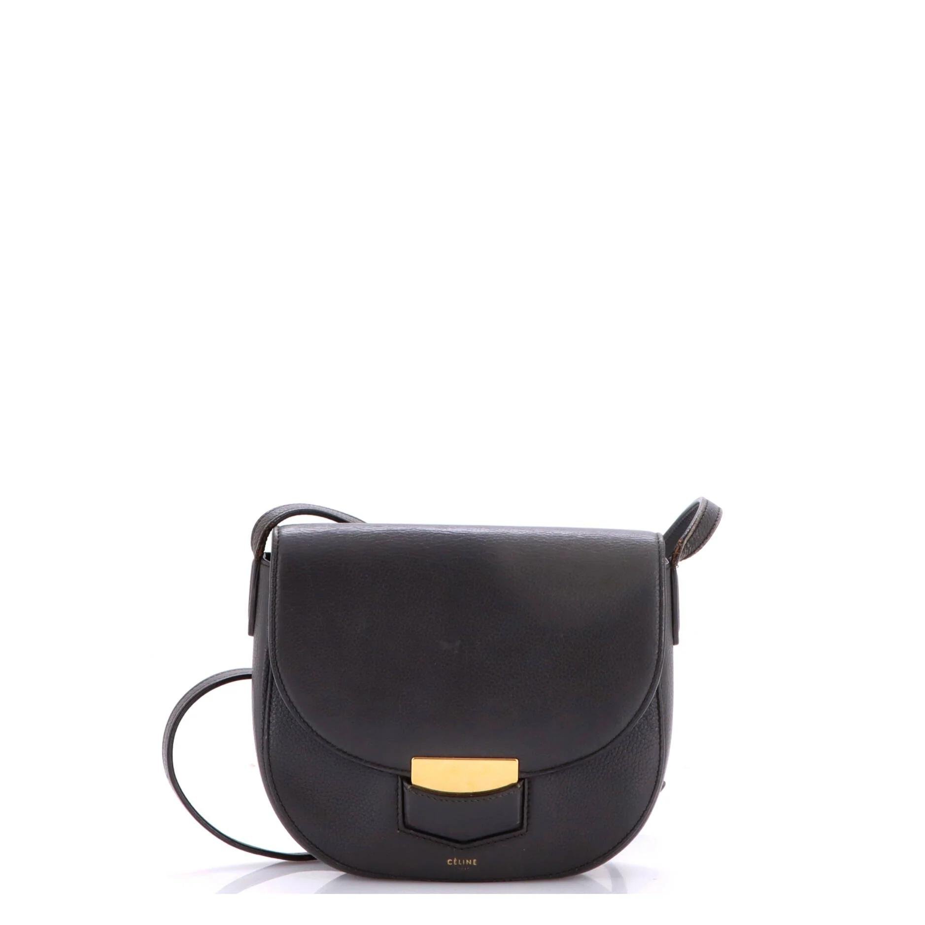 Leather crossbody bag