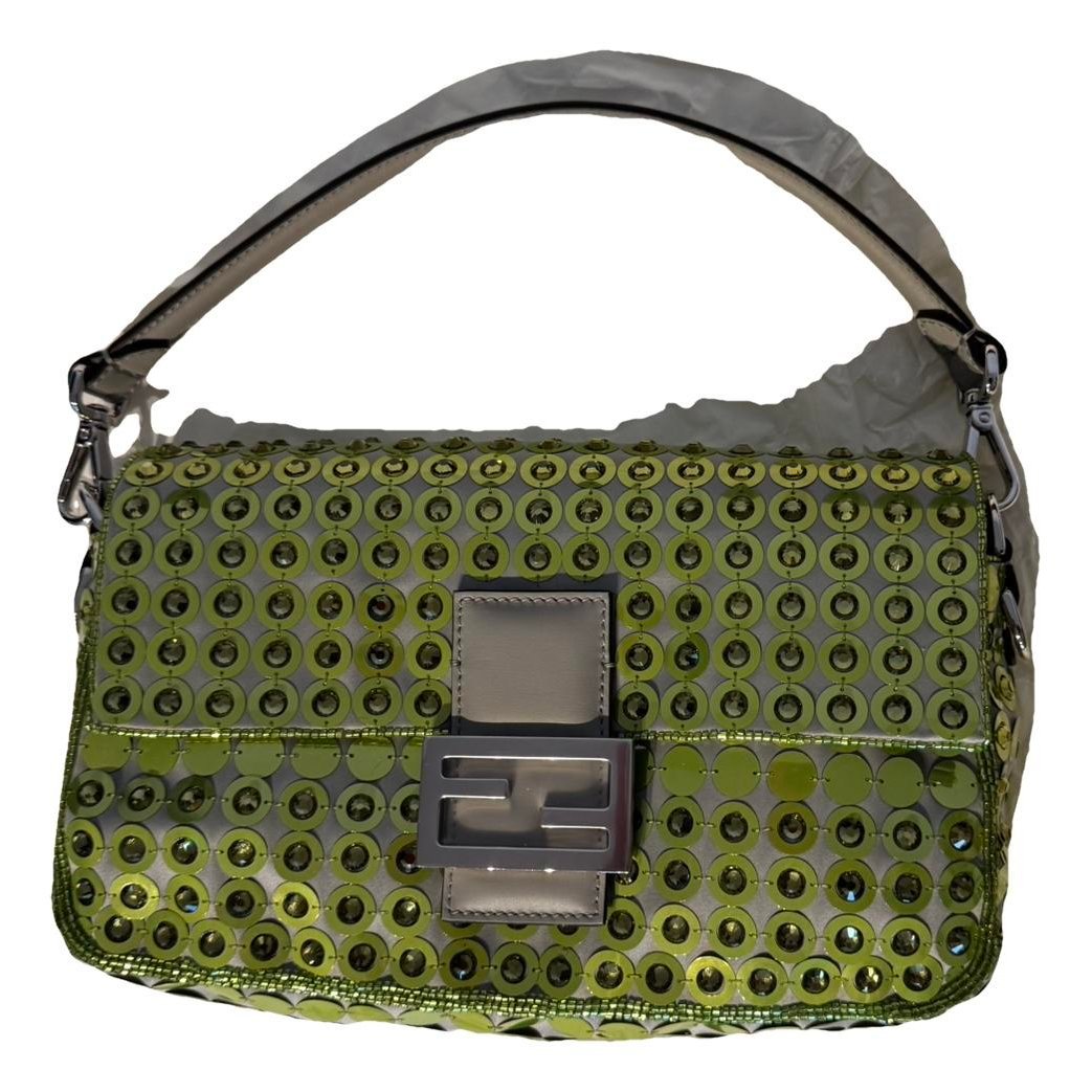Baguette leather handbag