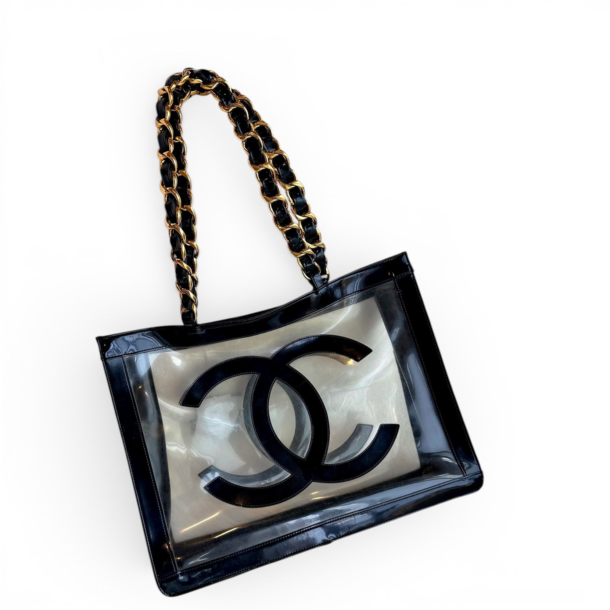 Vinyl tote