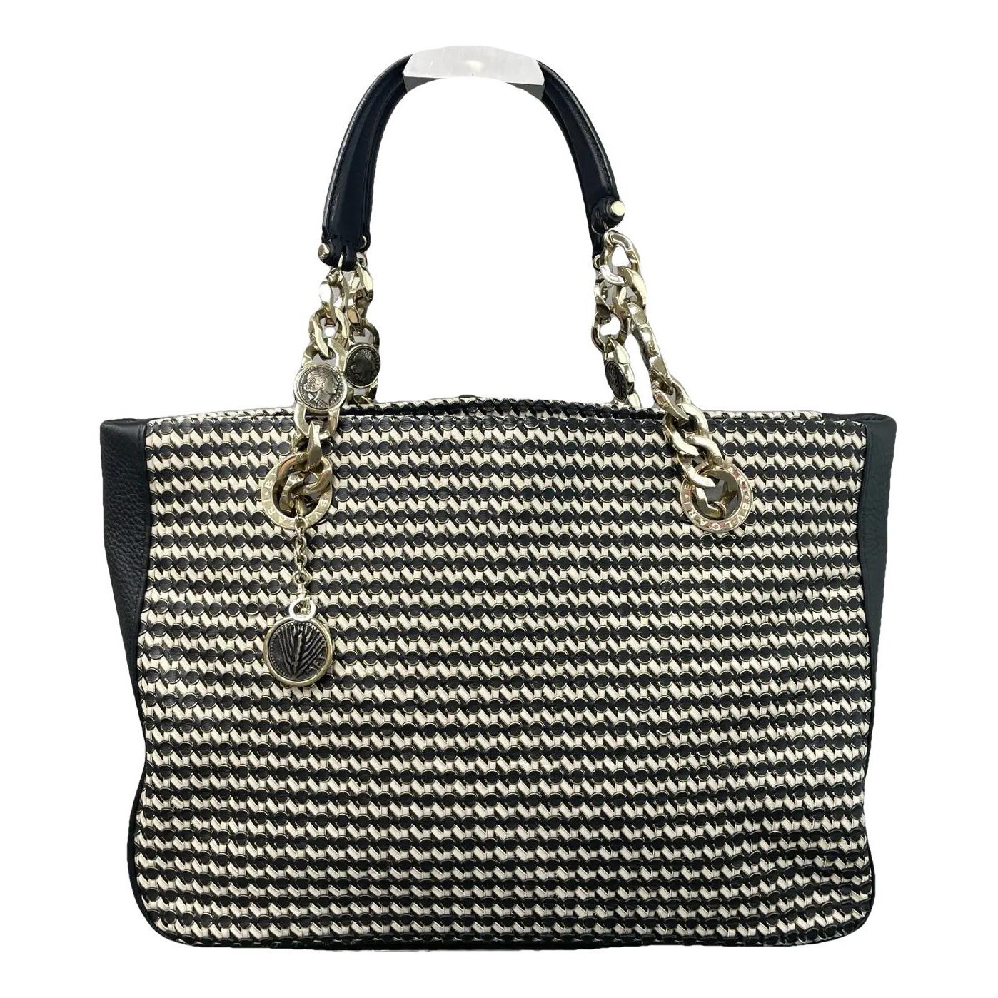 Leather tote