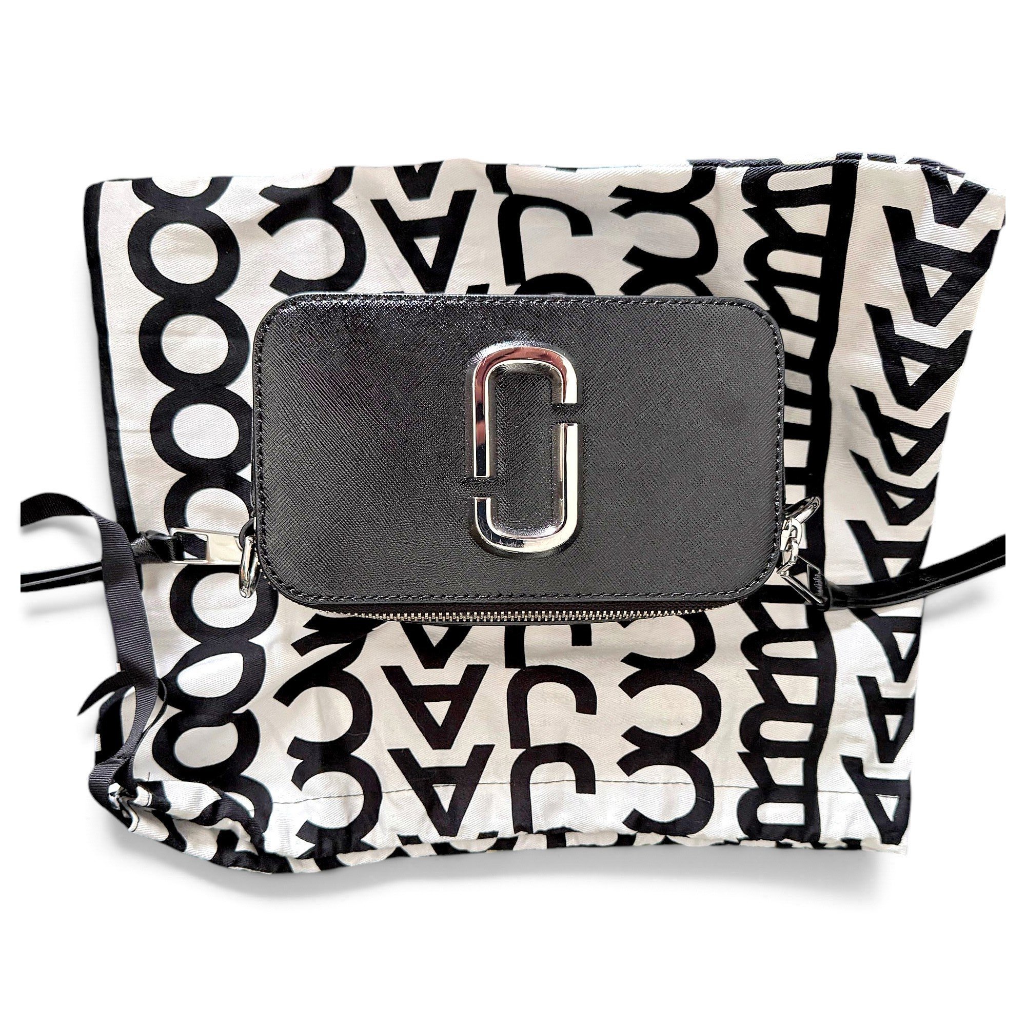 Snapshot leather crossbody bag