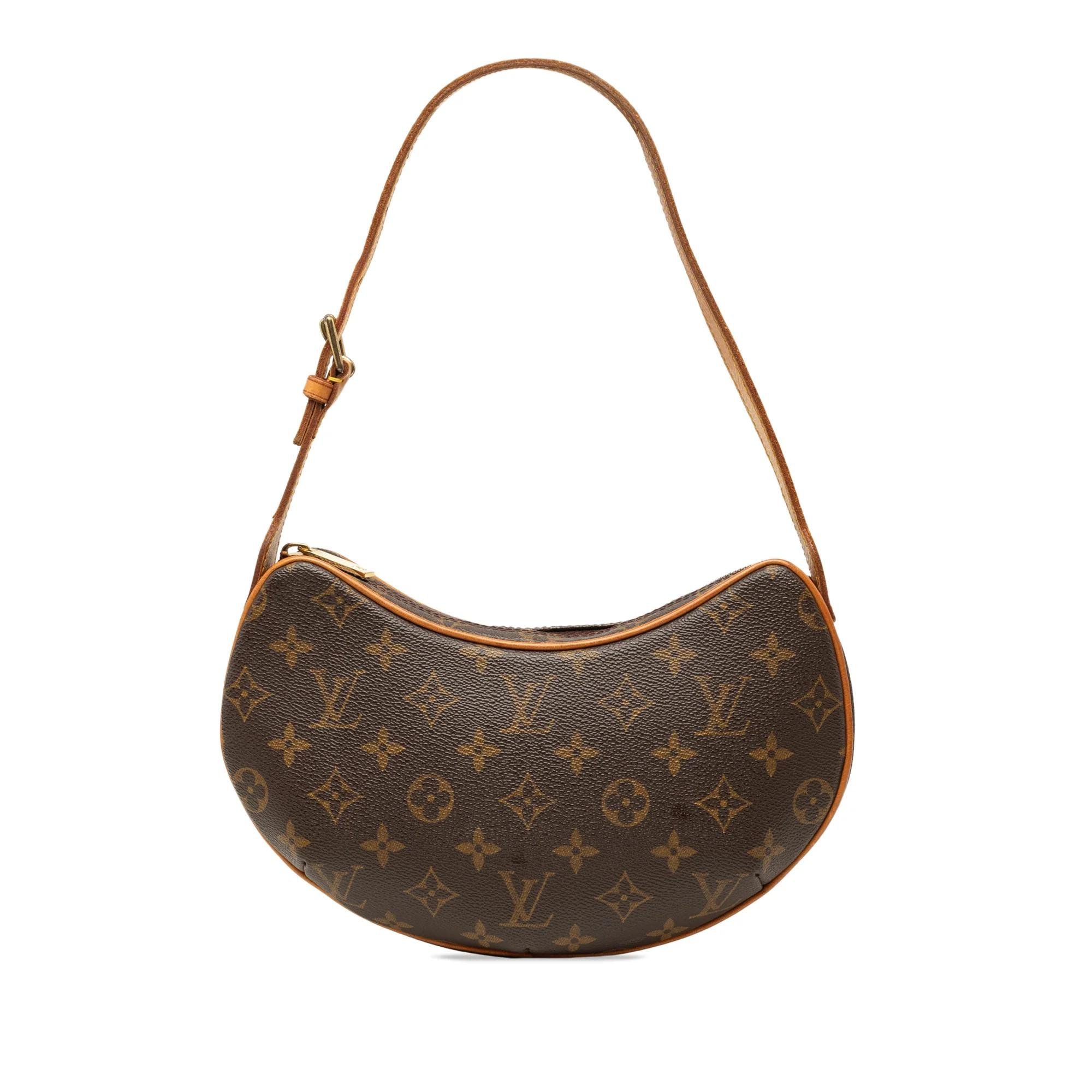 Croissant cloth handbag