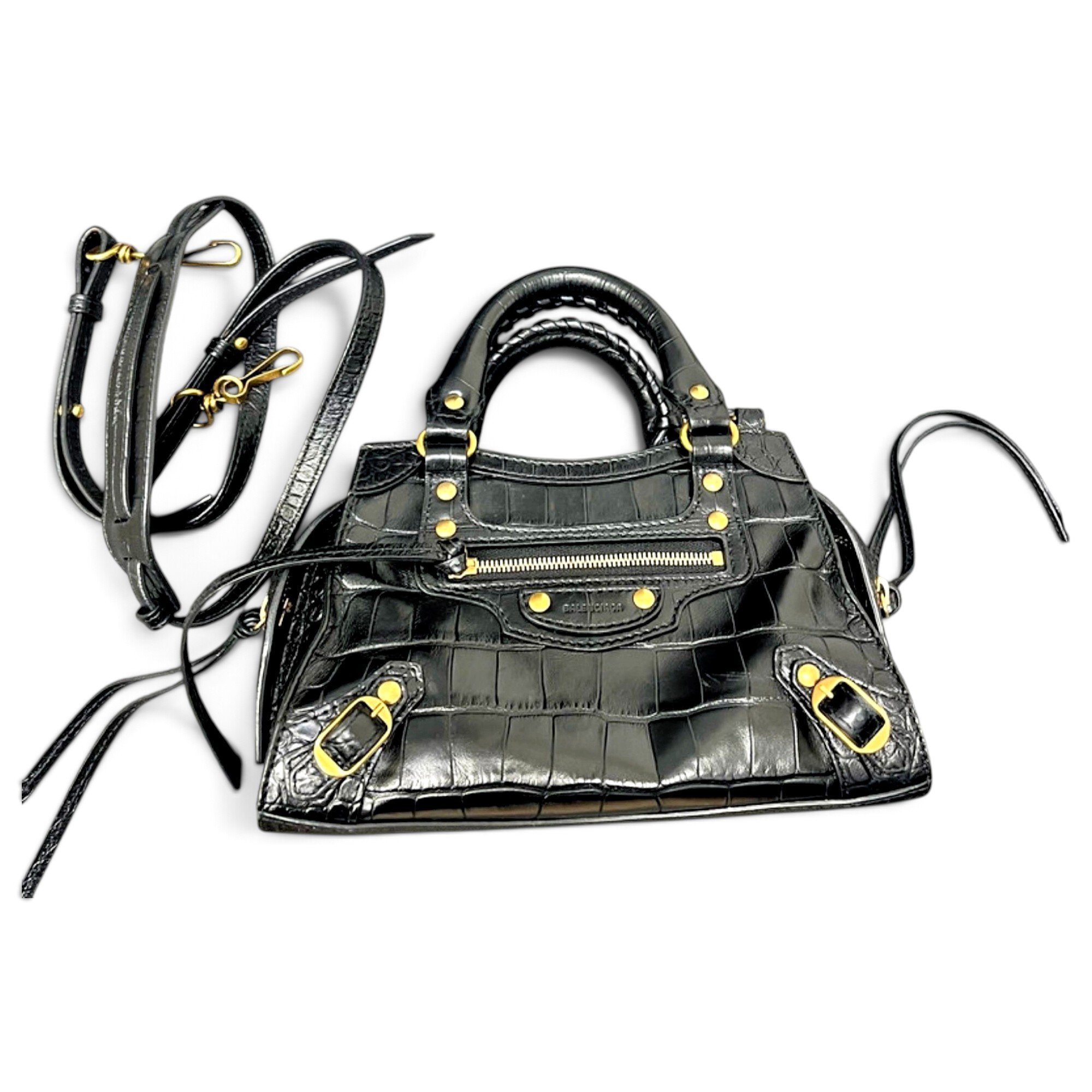 Neo Classic leather handbag