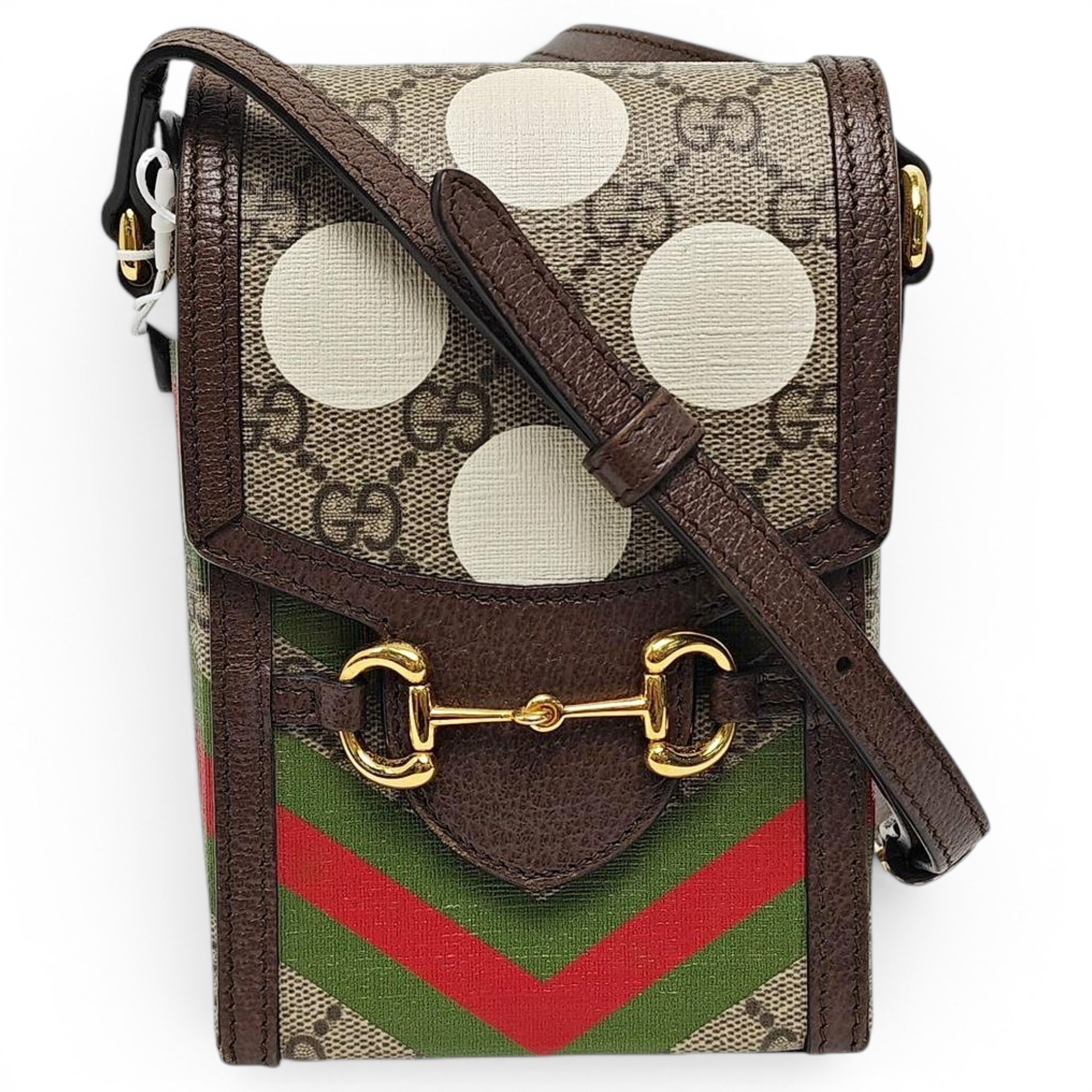 Handle Horsebit 1955 leather mini bag