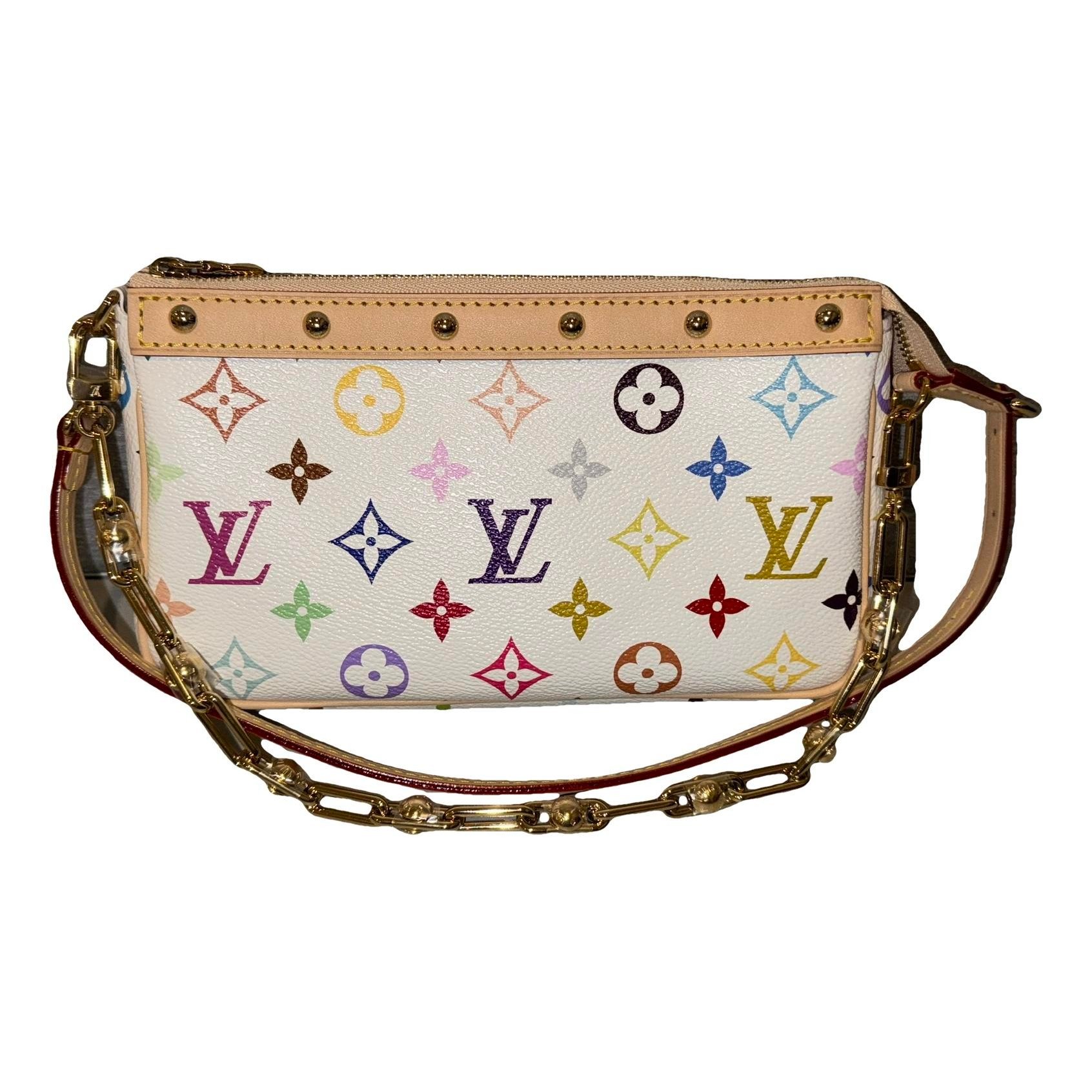 Pochette Accessoire leather handbag