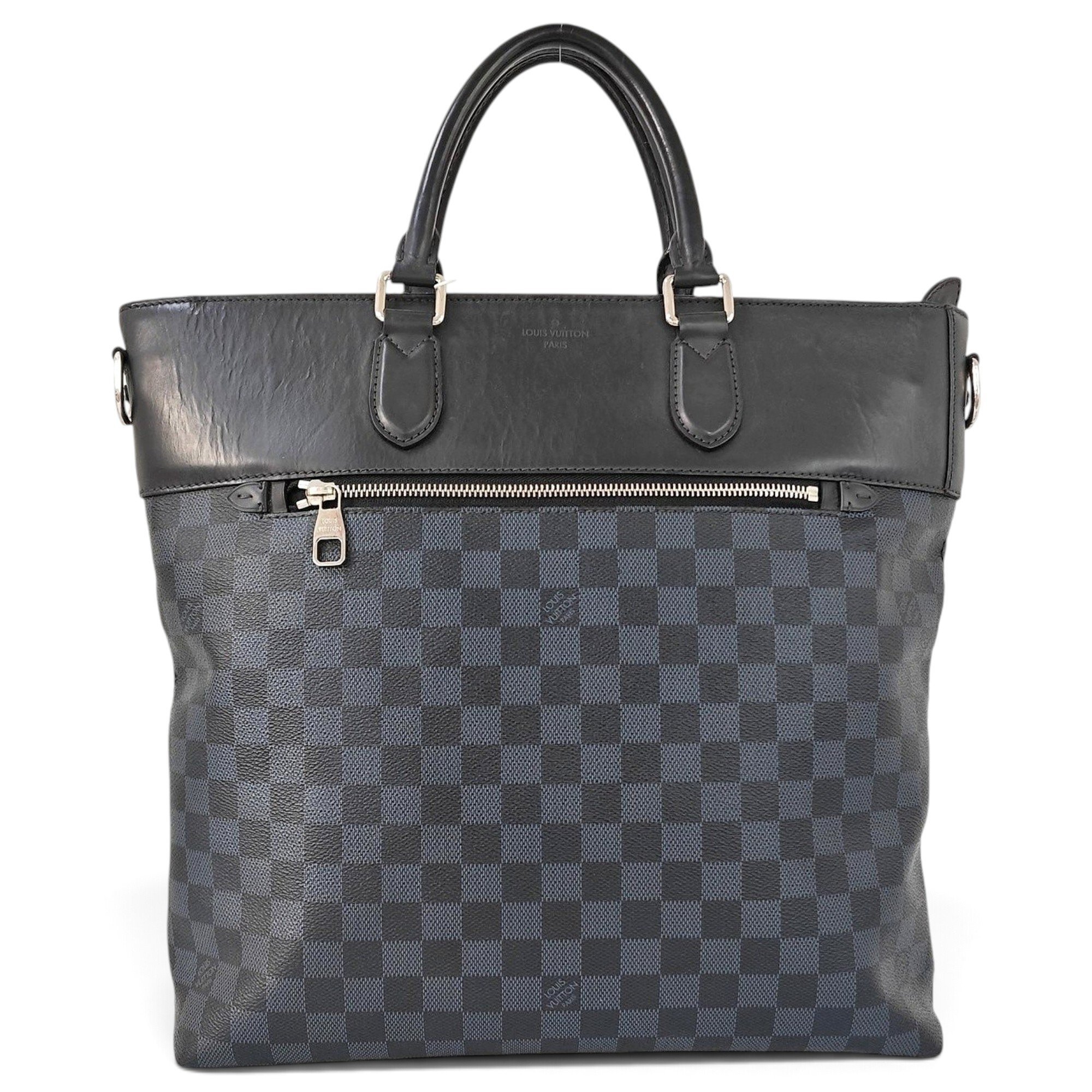 Explorer plissé leather handbag