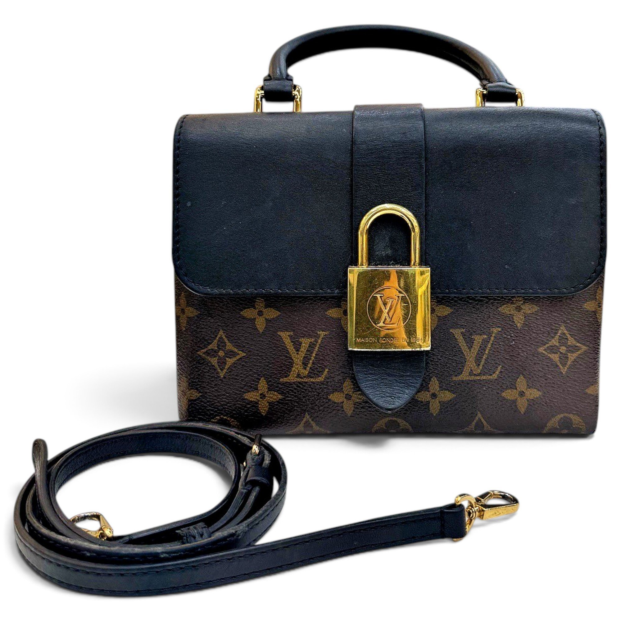 Locky BB leather handbag