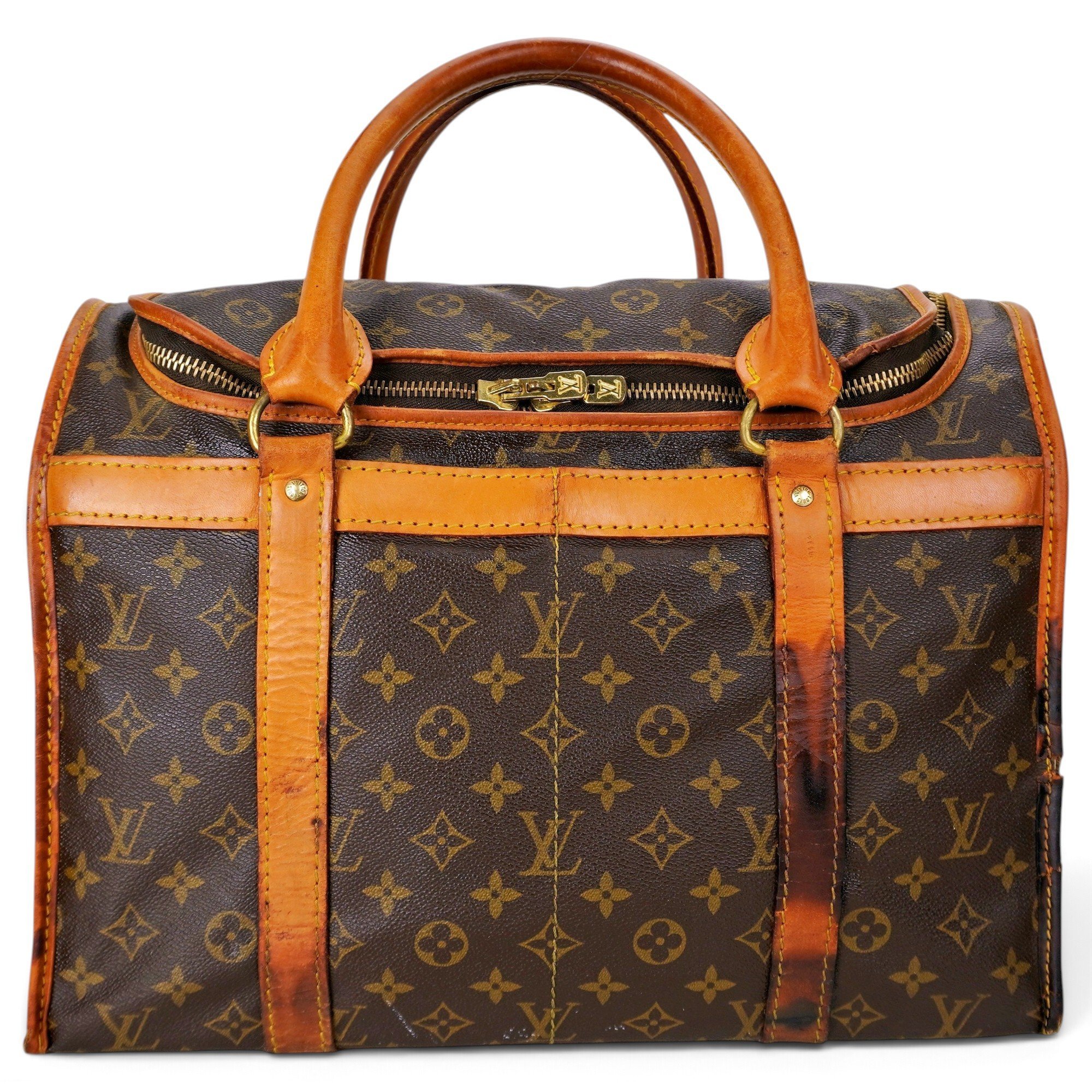 Leather tote