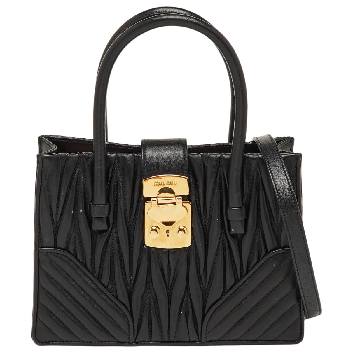 Miu Miu Leather tote