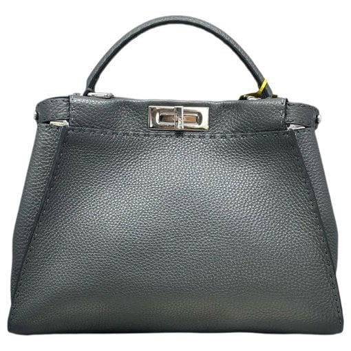 Peekaboo leather handbag