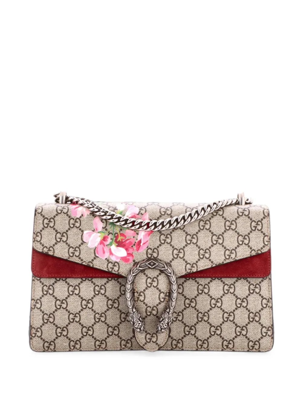 Dionysus Bag Blooms Print GG Coated Canvas Small shoulder bag