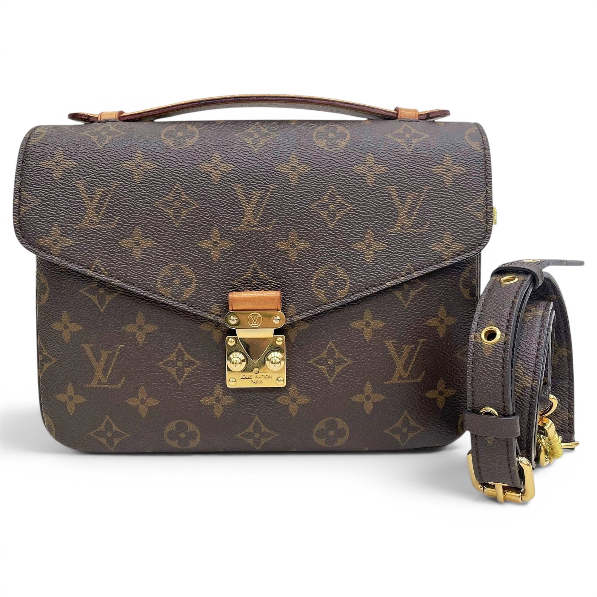 Metis leather crossbody bag