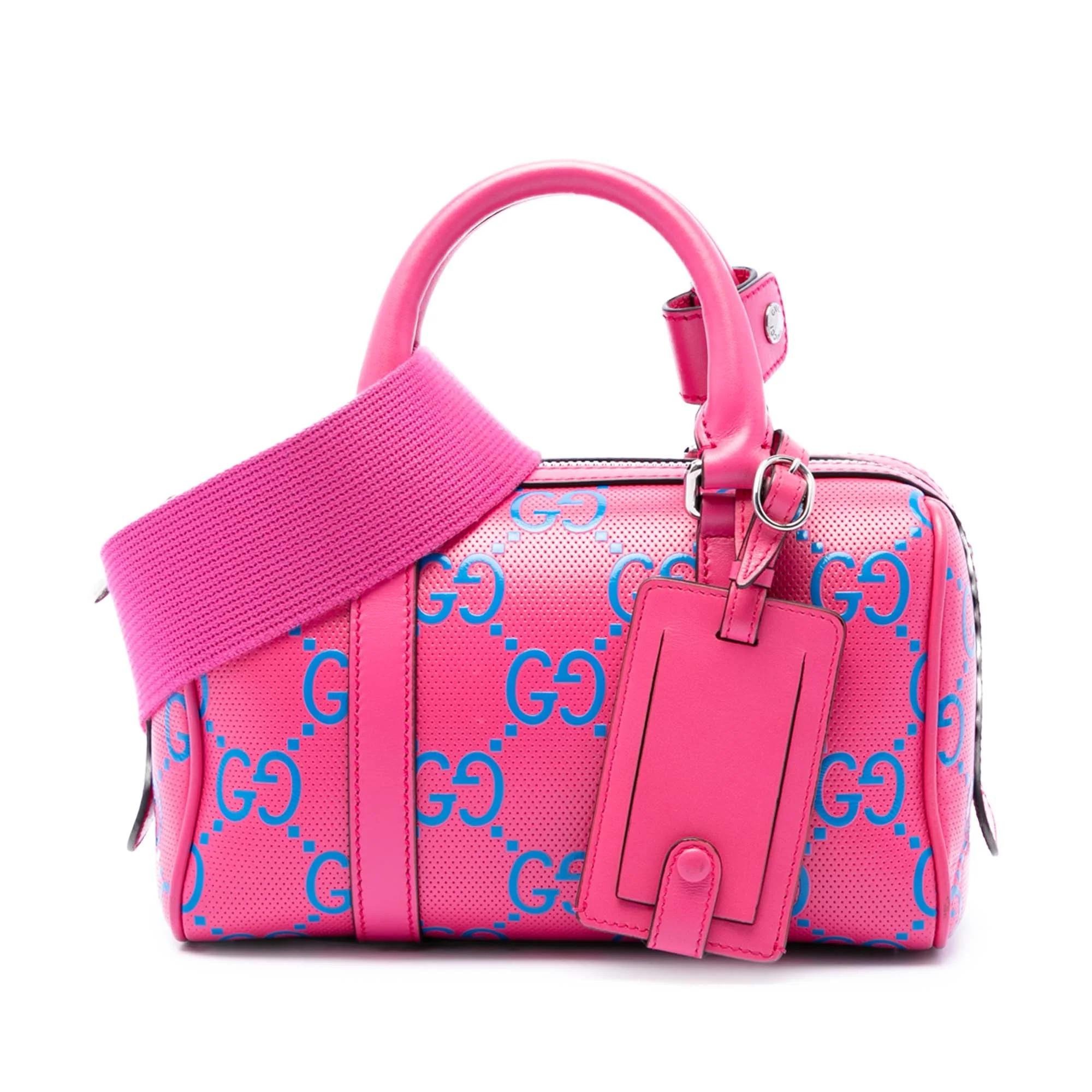 Gucci B leather satchel