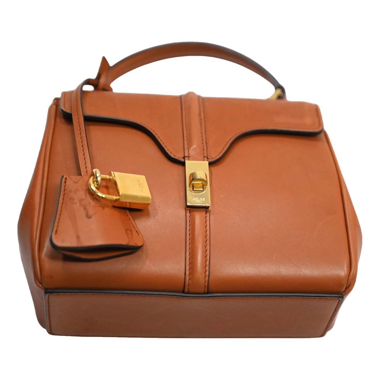 Leather crossbody bag