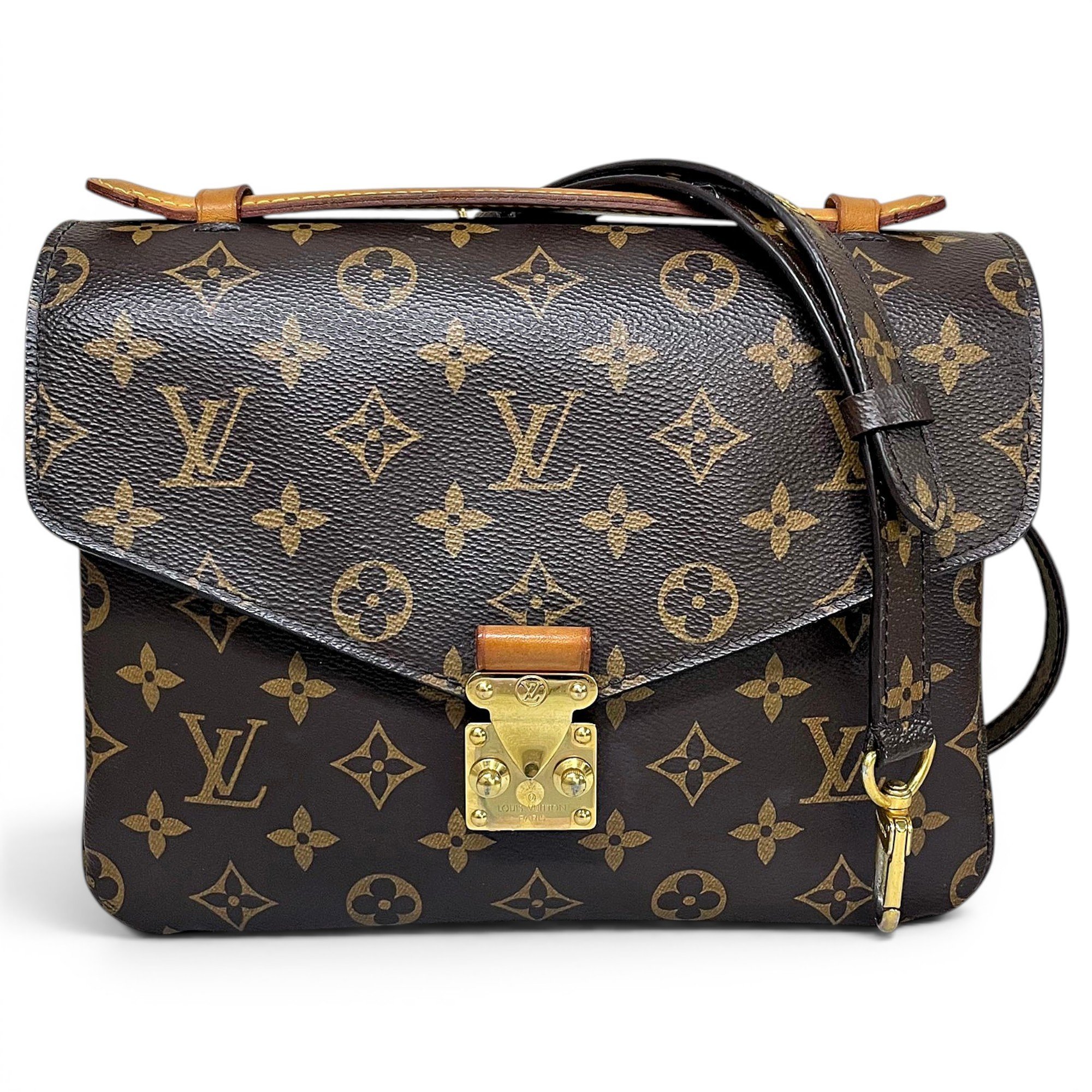 Metis leather handbag