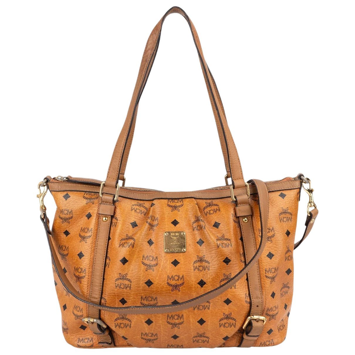Boston leather handbag