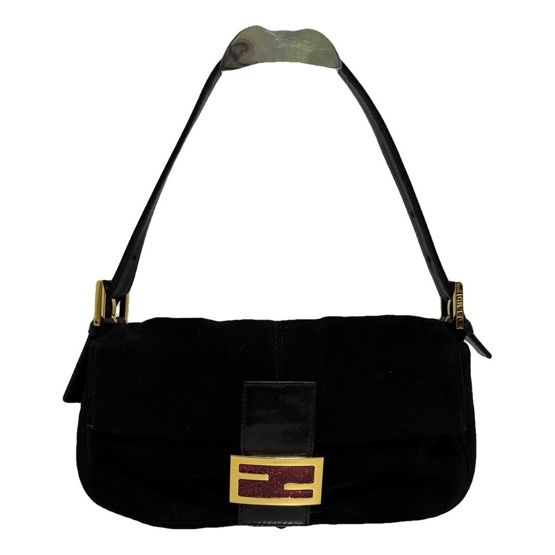 Baguette leather handbag