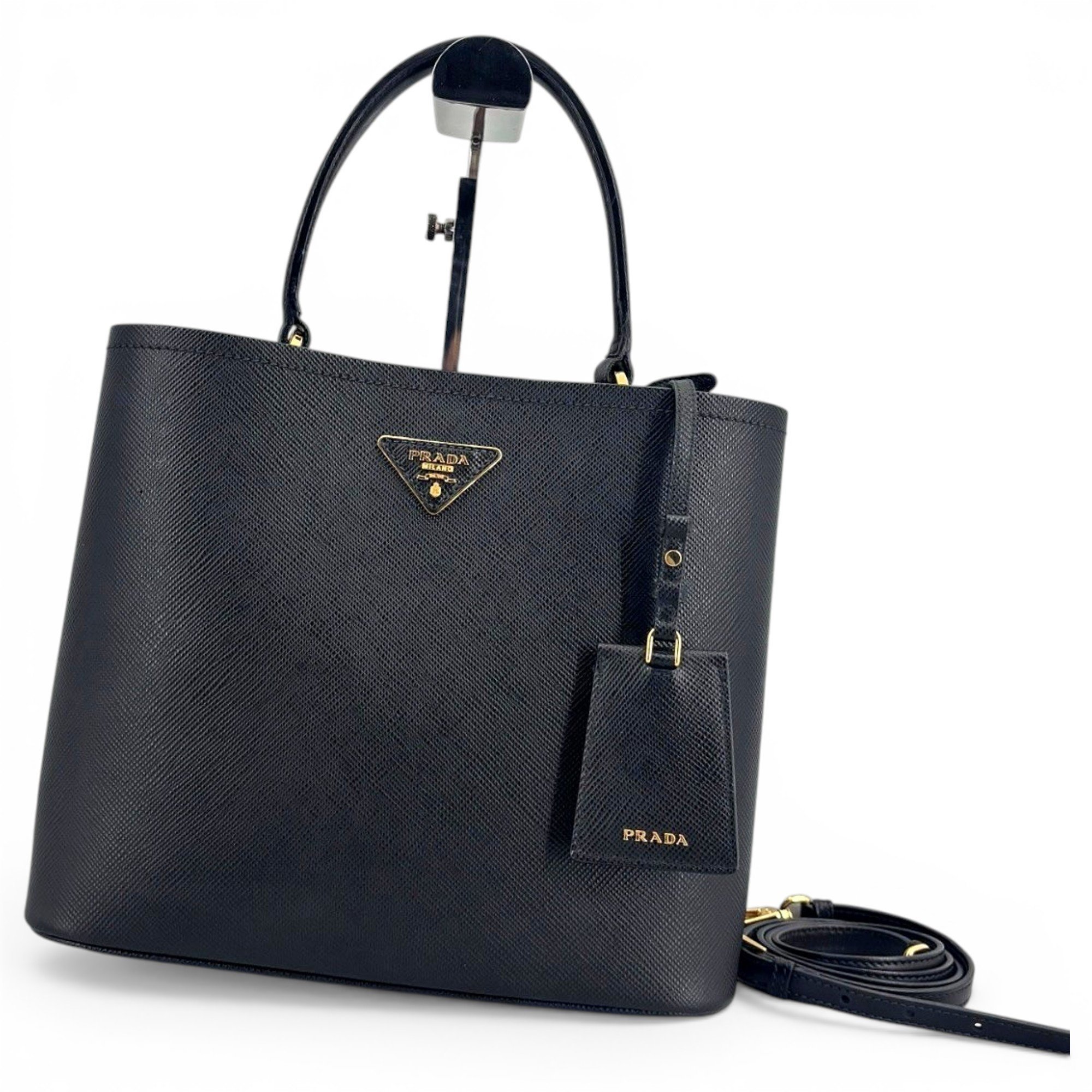 Panier leather handbag