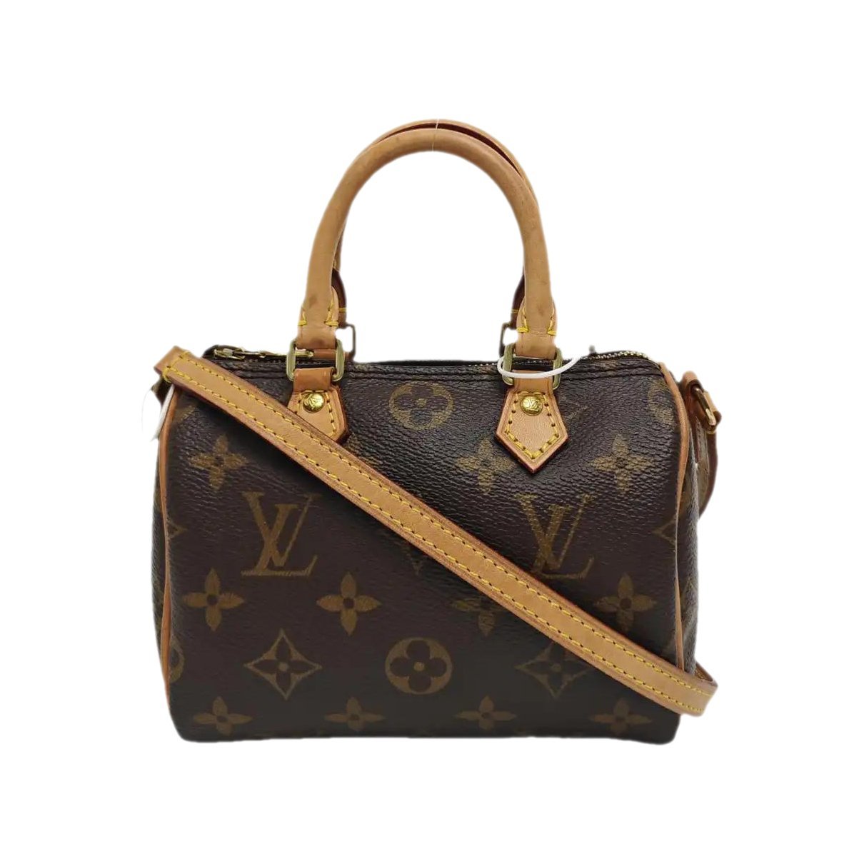 Nano Speedy / Mini HL leather handbag